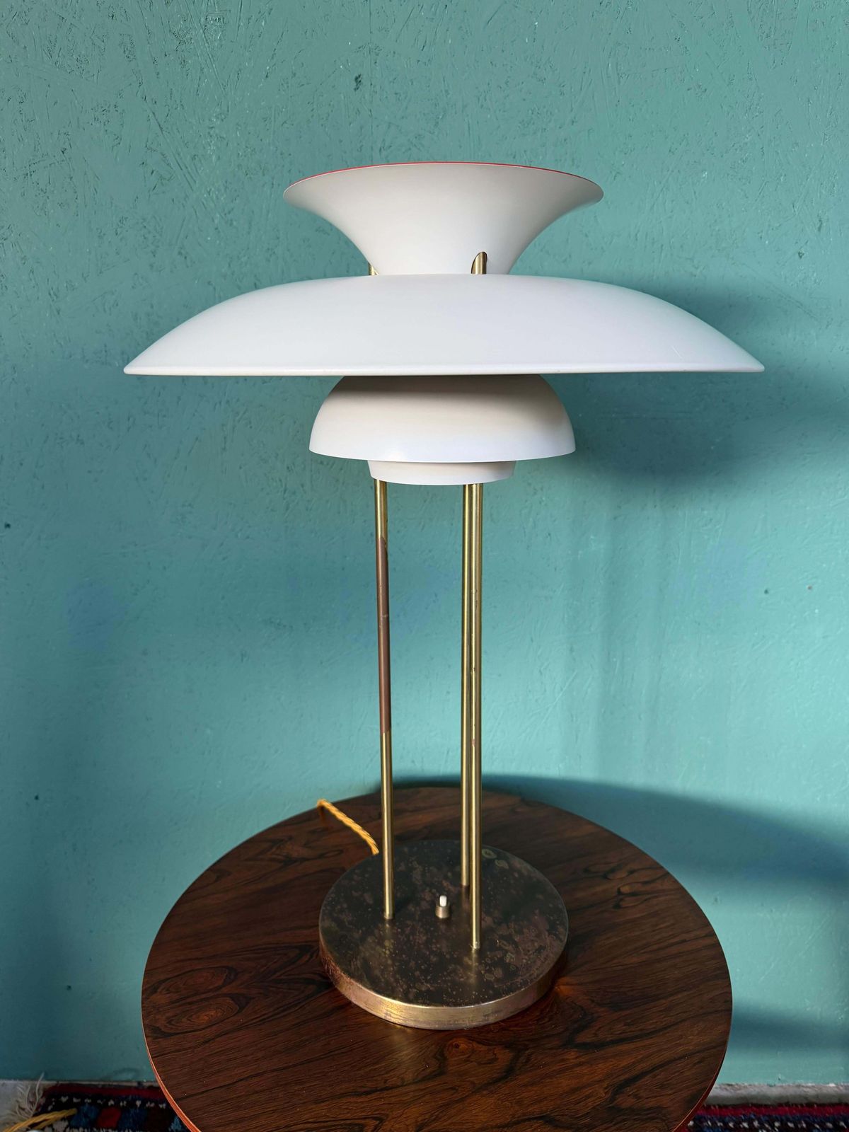 Rare Original Ph 5 Table Lamp By Poul Henningsen, Manufactured By Louis Poulsen photo furniture