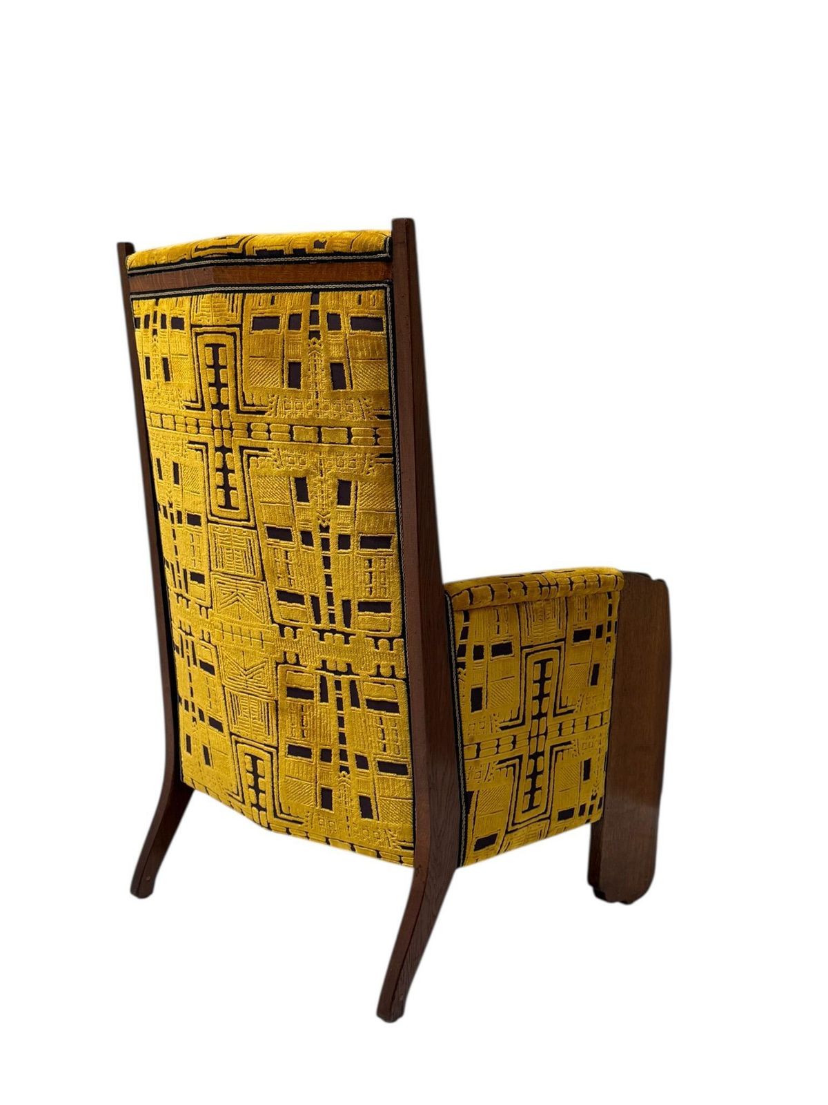 photo furniture Art Deco Amsterdamse School Lounge Chair By Cornelis Van Der Sluys, 1918