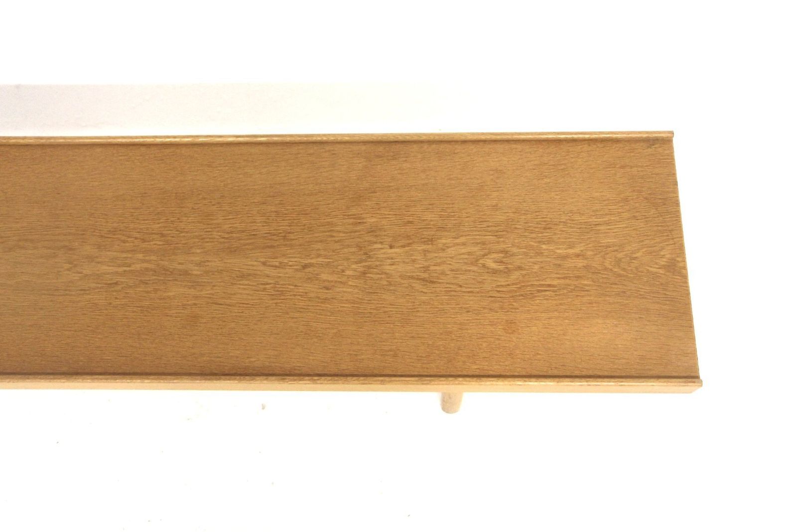 Oak Krobo Bench By Torbjørn Afdal For Bruksbo, Norway, 1960s photo vinterior