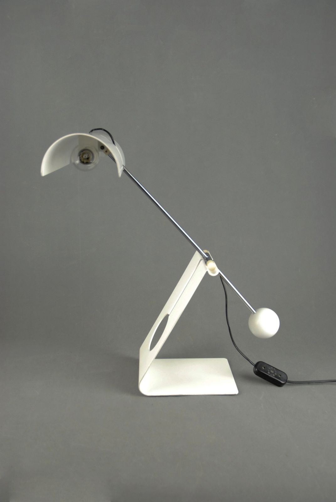 Mid Century Italian Desk Lamp, Picchio By Mauro Martini For Fratelli Martini, 1970s photo Lighting