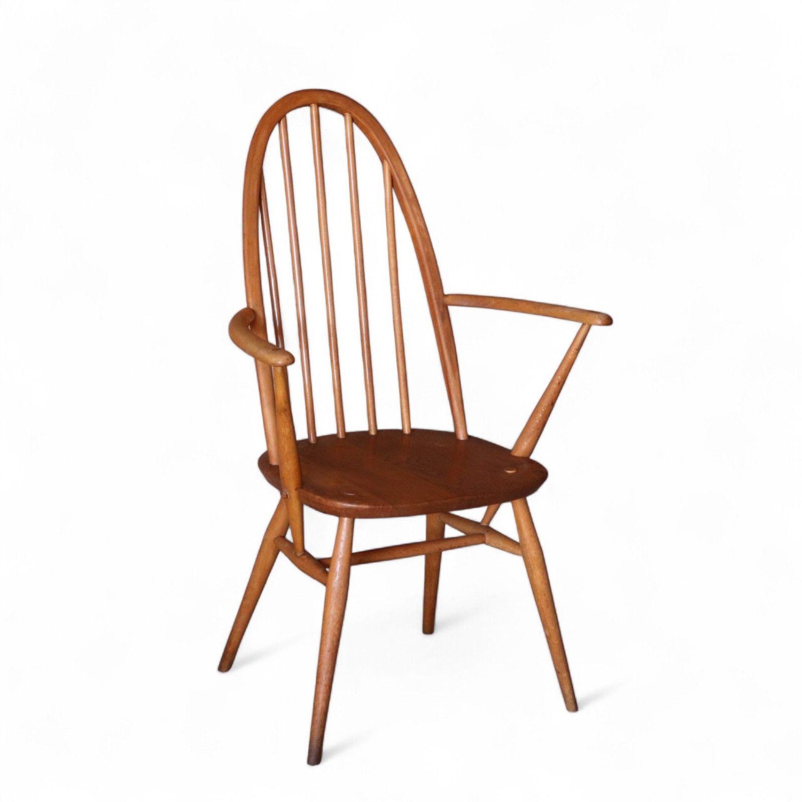 ​Vintage Ercol Quaker Carver Chair Model 365a Elm & Beech Armchair
