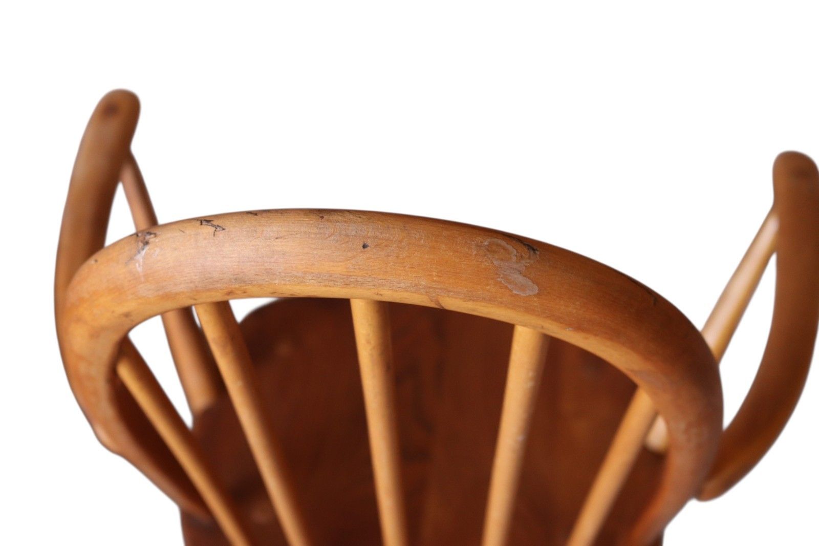 145.0 ​Vintage Ercol Quaker Carver Chair Model 365a Elm & Beech Armchair photo