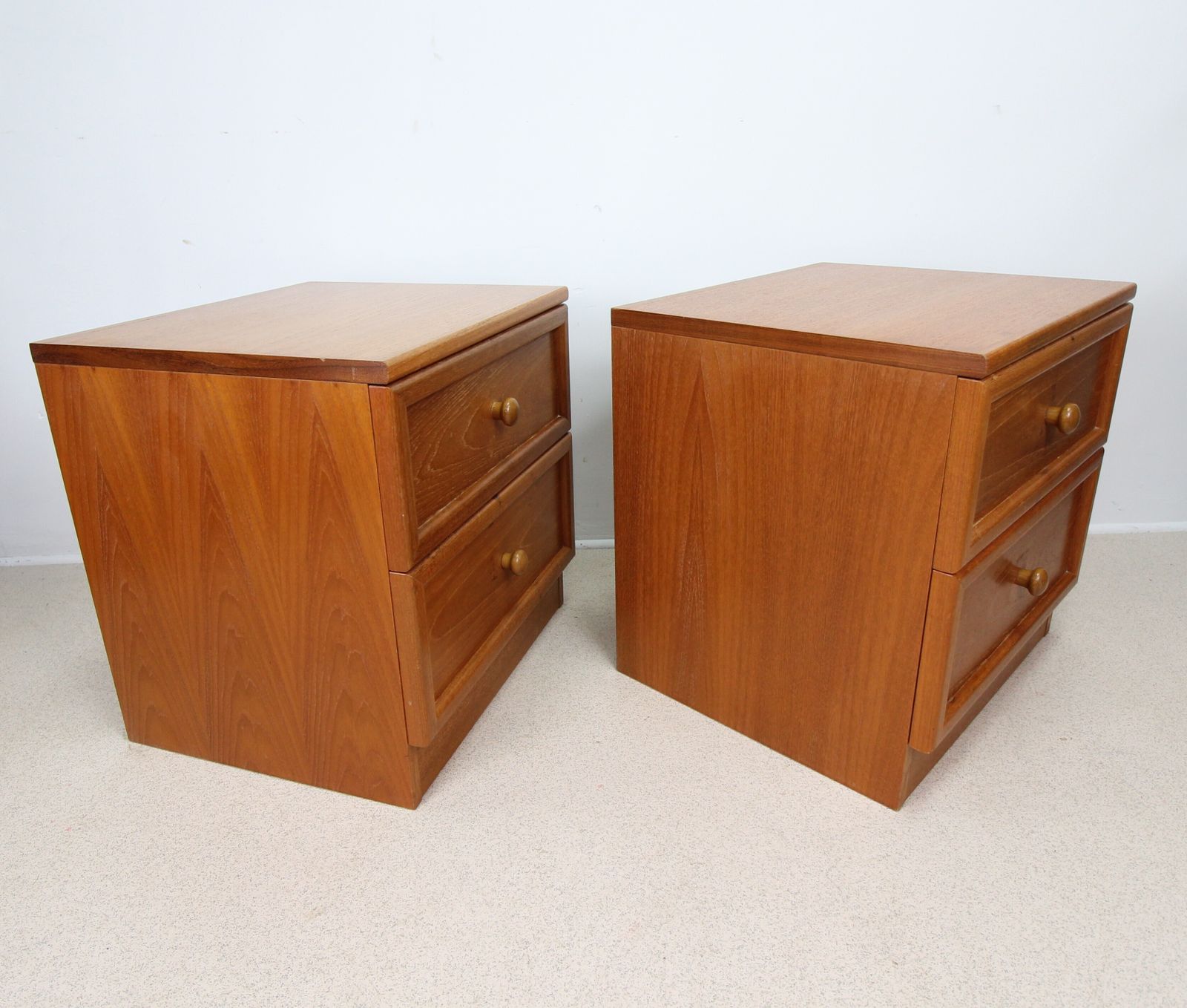 Mid Century Pair Of G Plan Bedside Cabinets photo for sale