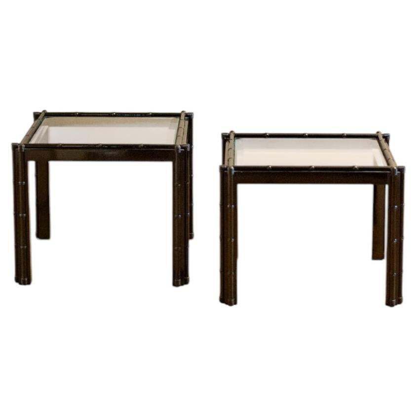 Pair Of "Gazebo" Model Coffee Tables   Giorgetti   Italy   1970s