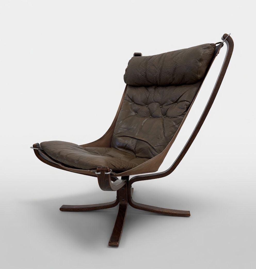 Midcentury Falcon Chair By Sigurd Ressel For Vatne Møbler, Norway, 1970s.