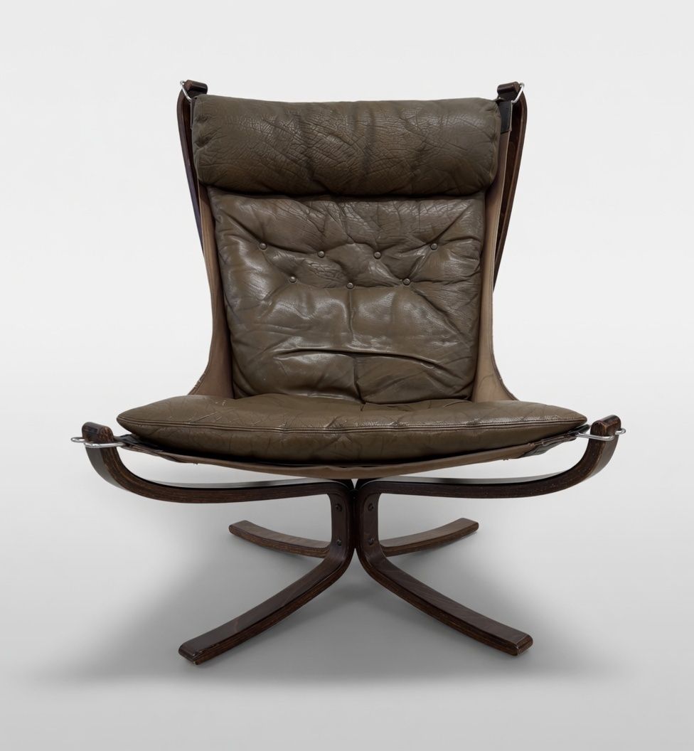 photo vinterior Midcentury Falcon Chair By Sigurd Ressel For Vatne Møbler, Norway, 1970s.