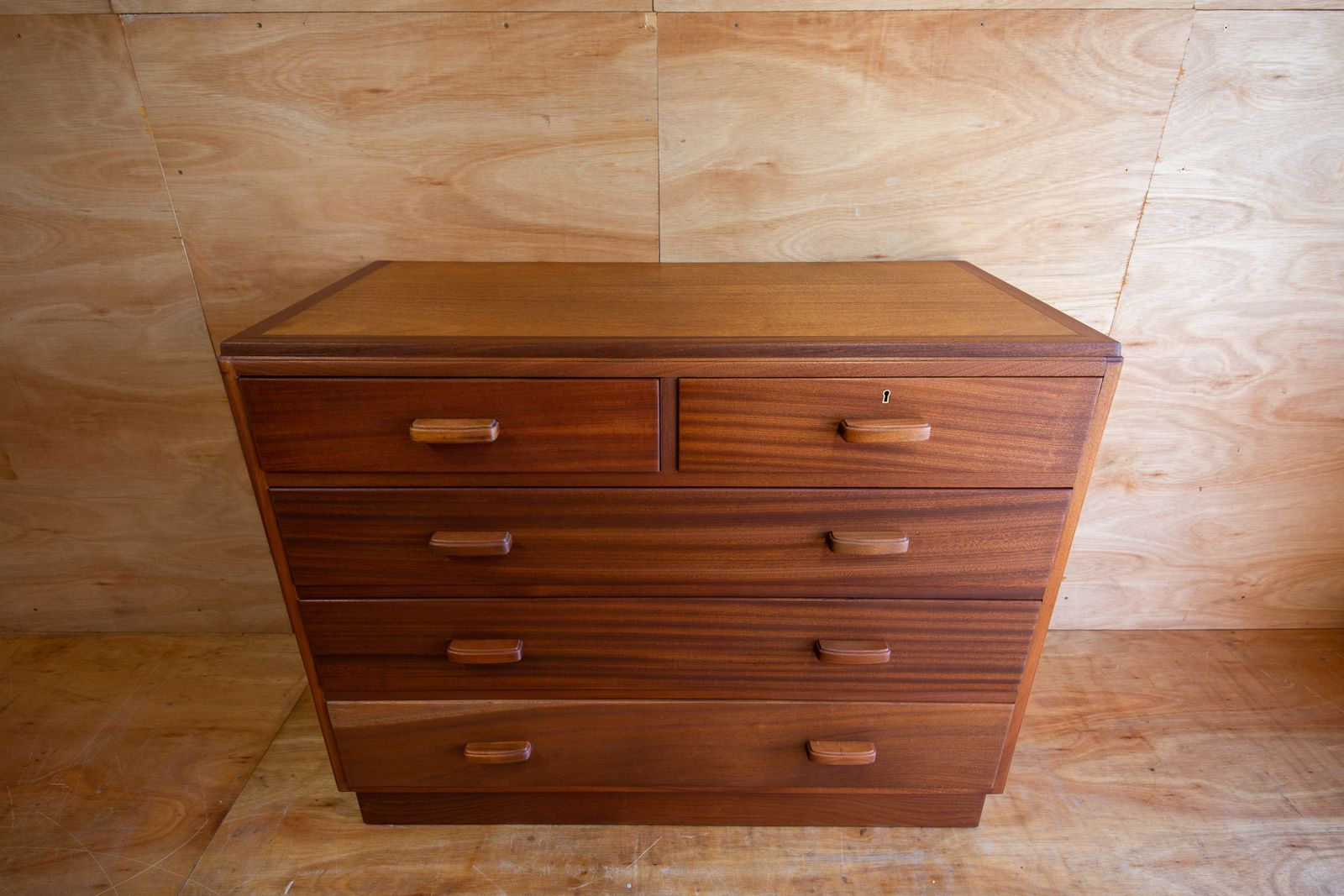 Alfred Cox Mahogany Chest Of Drawers photo for sale