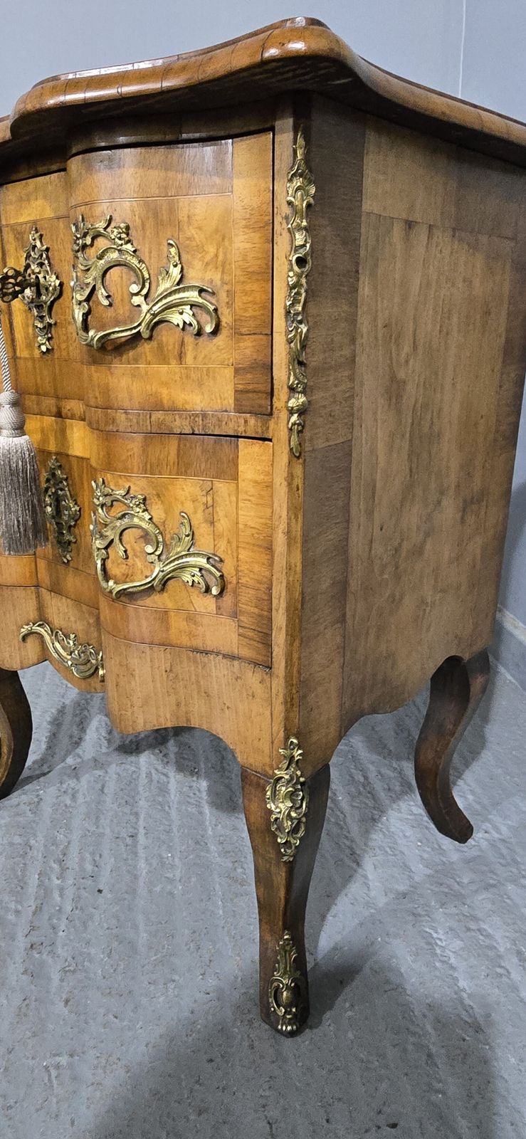 Small Maltese Walnut Commode Chest Of Drawers photo 995.0
