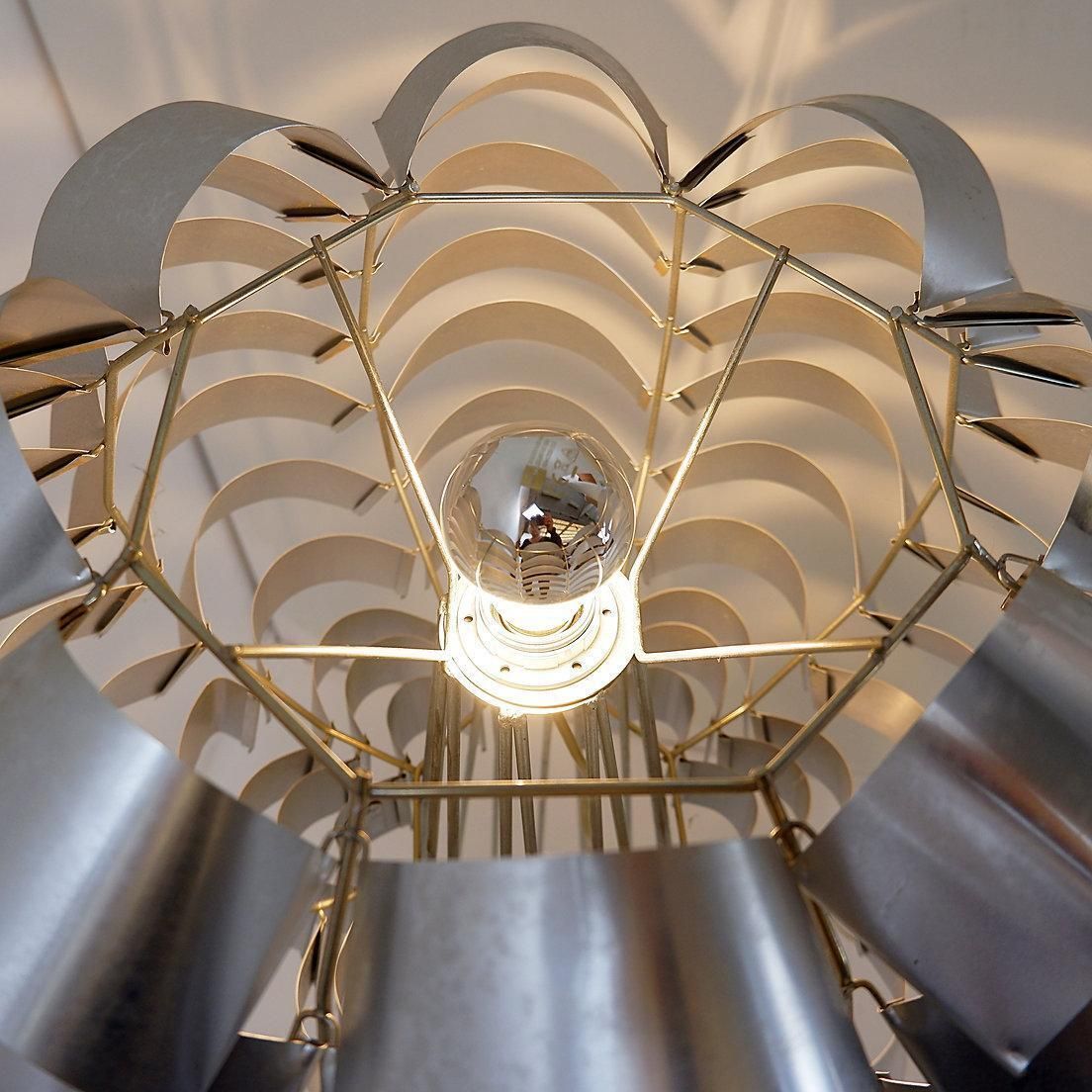 Max Sauze Floor Lamp, Mod. Orion 45, Metal, Mid Century Modern, France photo Lighting