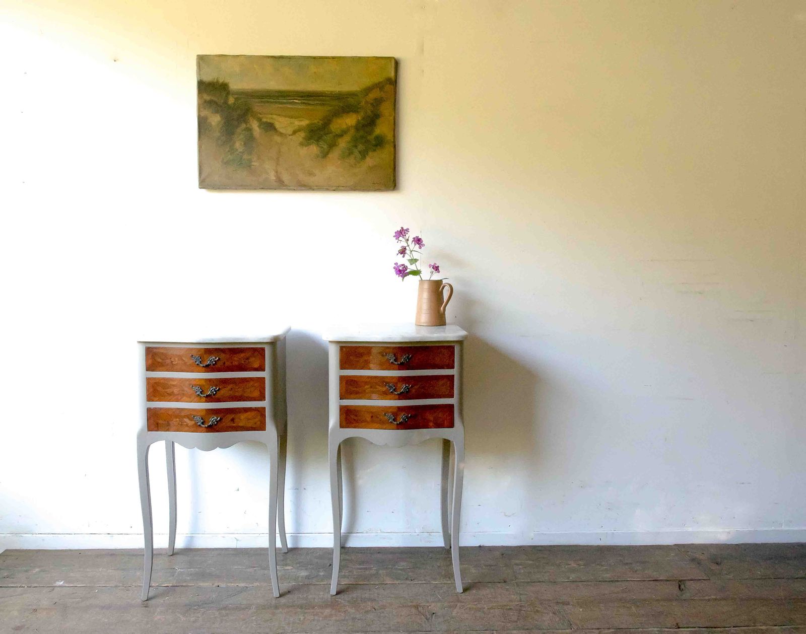 A Pair Of French Bedsides, 1950s