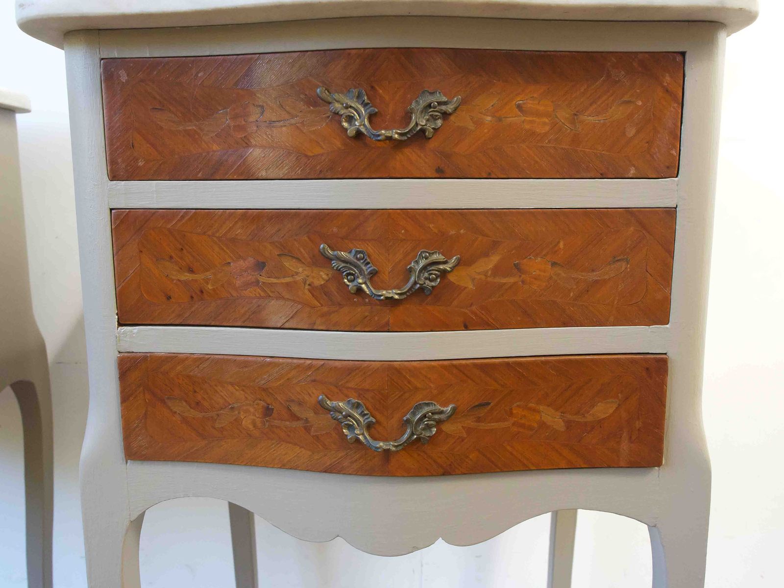 A Pair Of French Bedsides, 1950s photo Furniture
