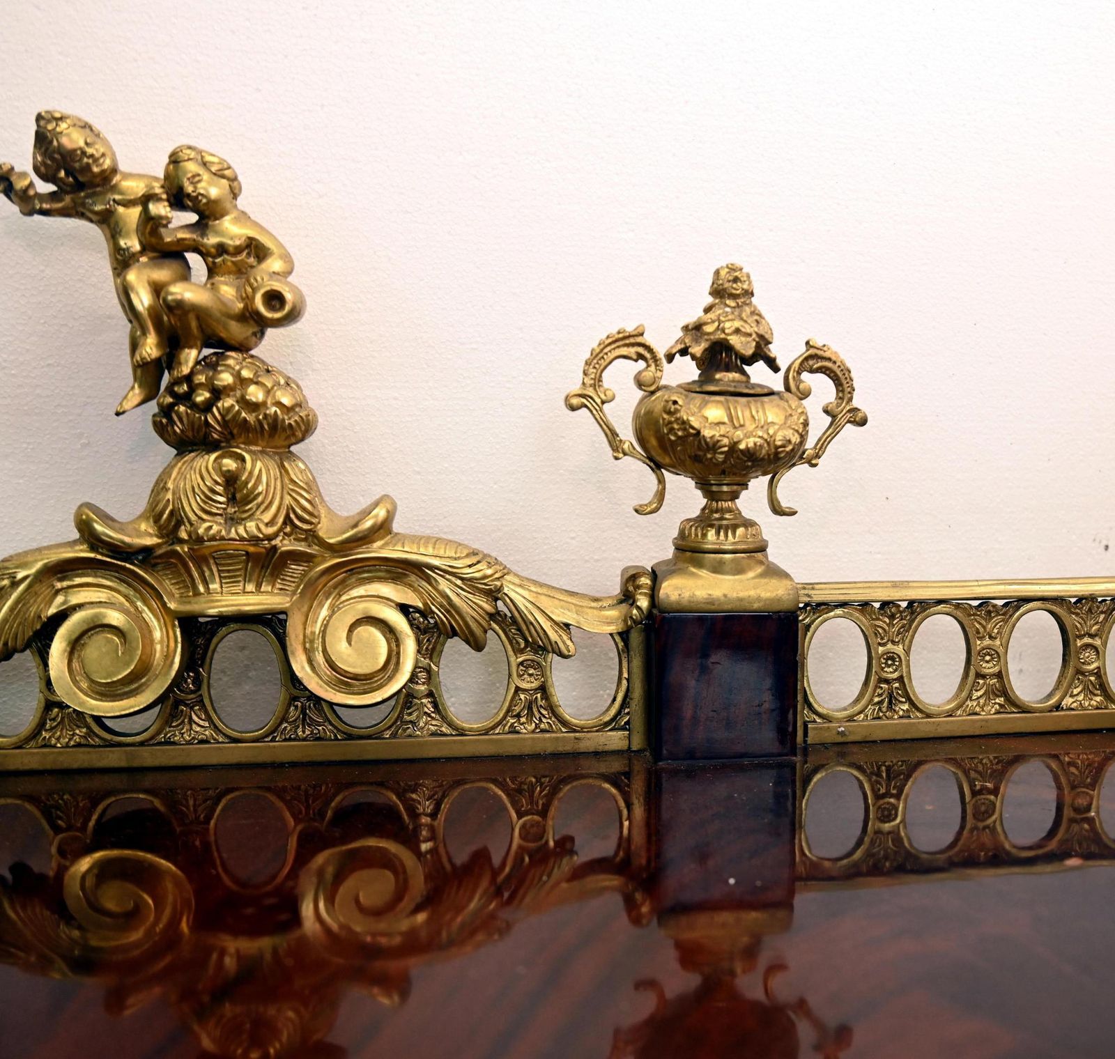 photo for sale French Desk Bureau A Cylinder Roll Top Roi Louis XV