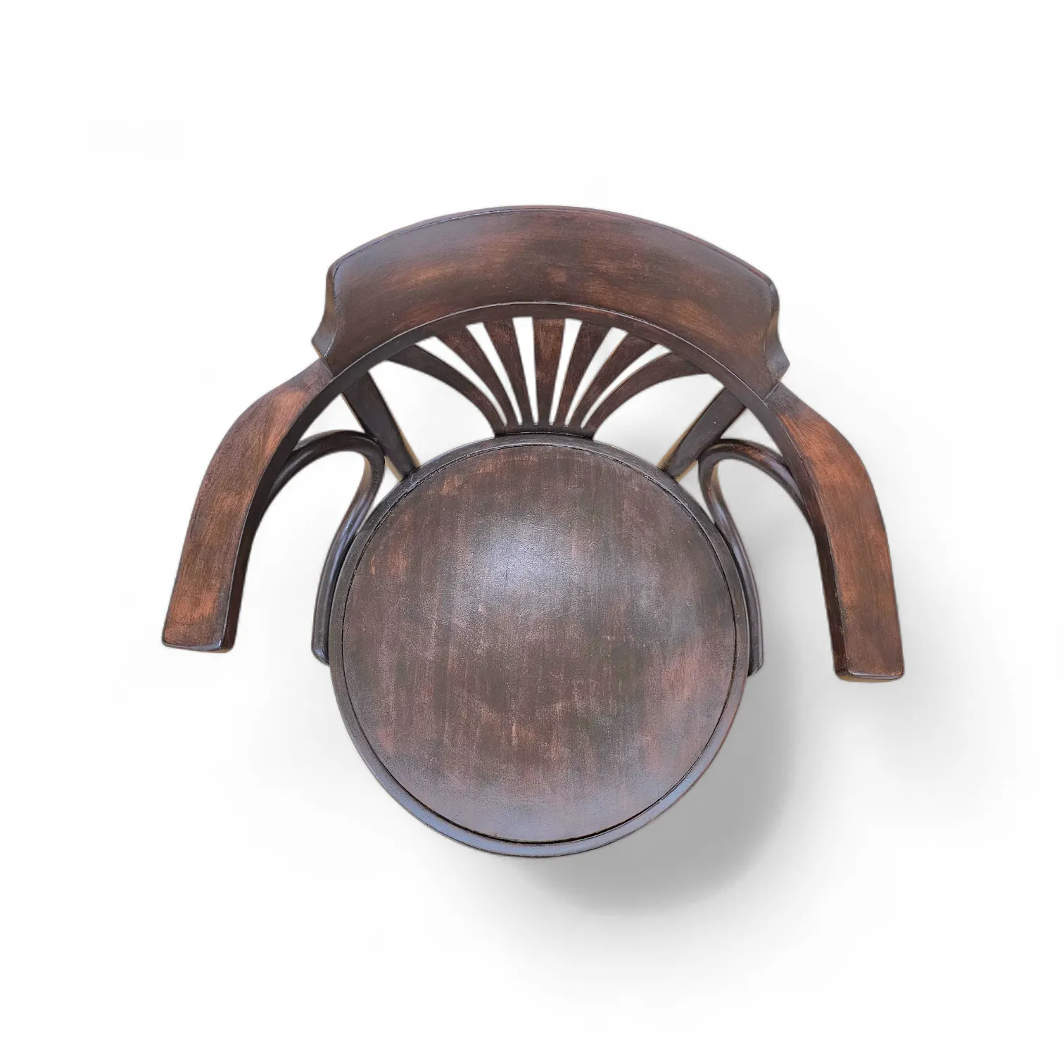 Viennese Secessionist / Art Nouveau Style Bentwood Swivel Desk Chair Width 60 Depth 55 Height 82 Seat Height 48 Cm photo Furniture