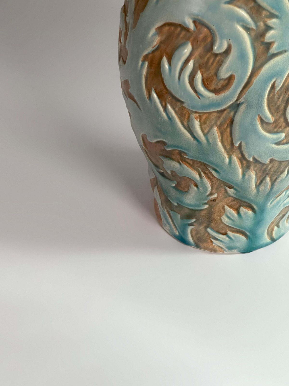 Art Deco Ceramic Vase By Thomas Forester & Sons, Staffordshire, 1930s photo Home Decor