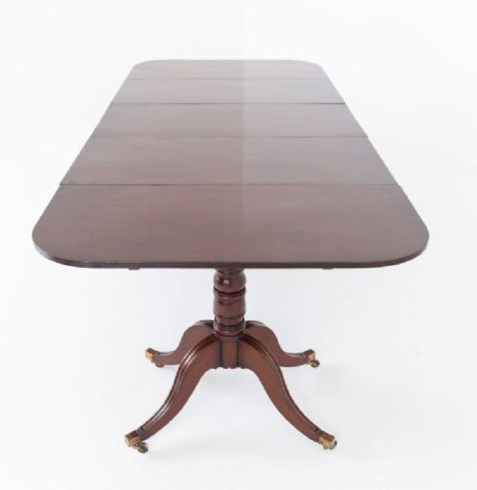 Period Regency Dining Table Mahogany Two Pedestal 1810 photo 2450.0