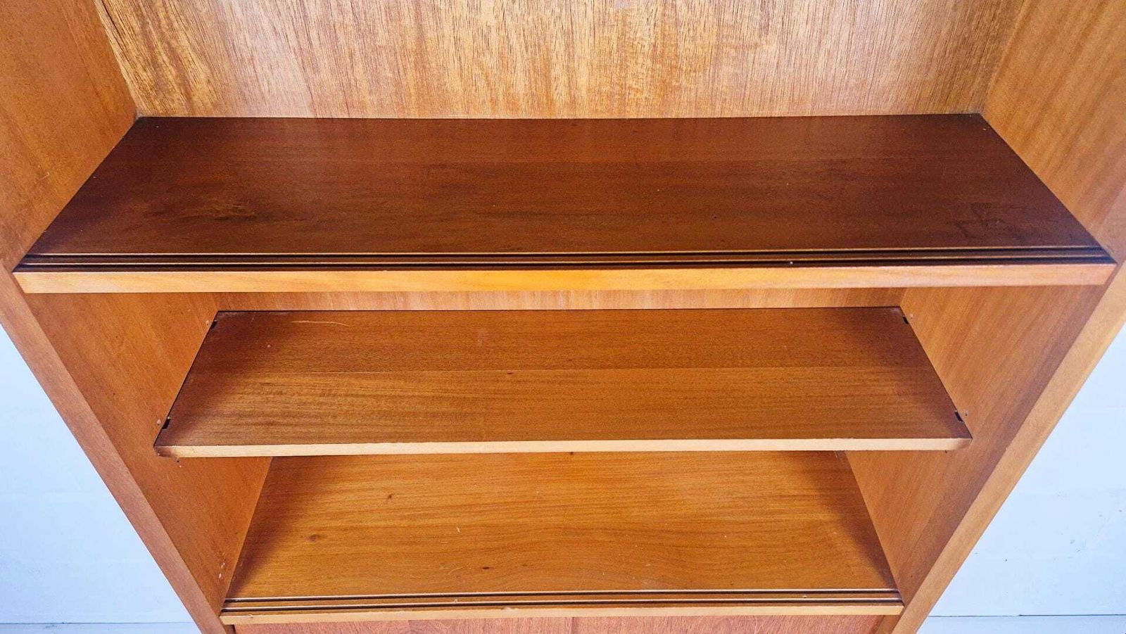 photo furniture Herbert Gibbs For Heals Silver Signature Vintage Mid Century 1970s Bookcase Vinyl Storage Sideboard