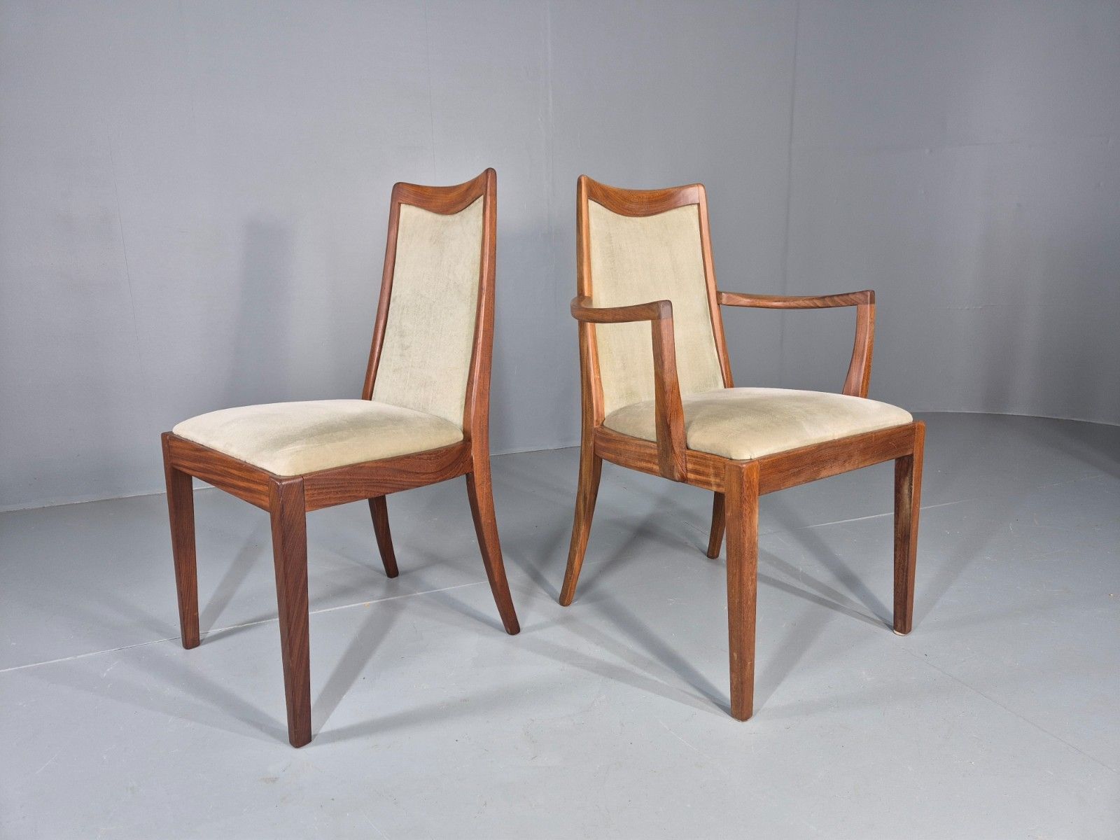 Furniture 5 Vintage Teak Dining Chairs G Plan 1970s Design Retro Mid Century Eb11919 Mdin photo