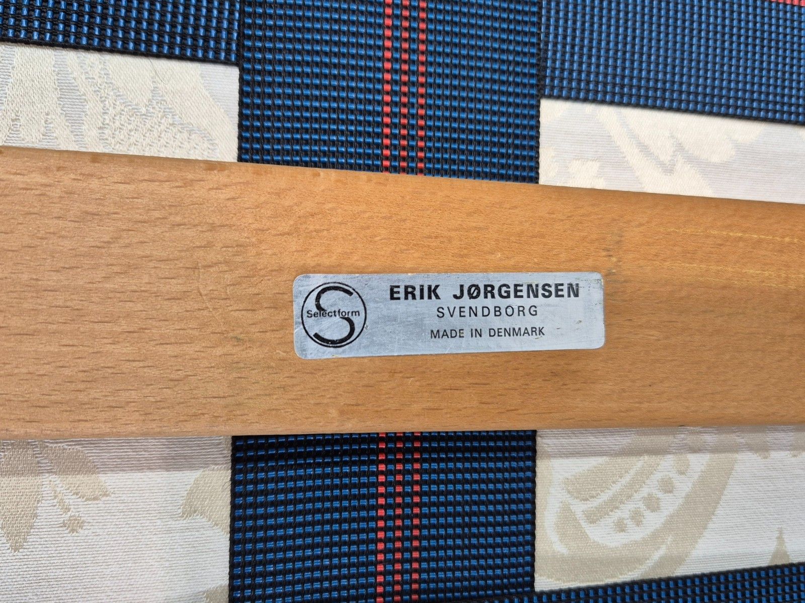 1900.0 Vntage 2 Seater Sofa Danish Erik Jorgensen New Leather Upholstery  Eb11927 M2ss photo