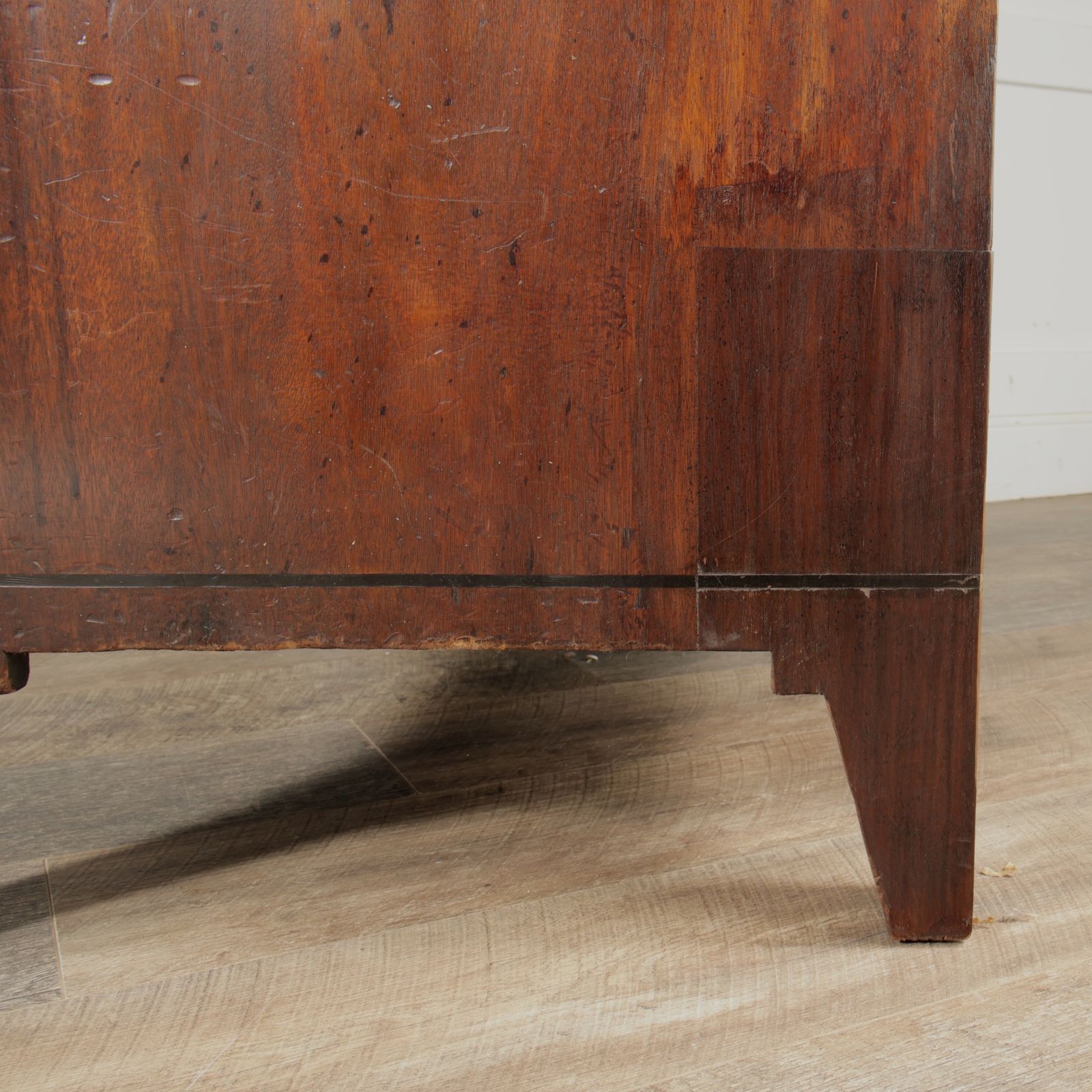 photo vintage Early To Mid 19th Century Secretaire Bookcase