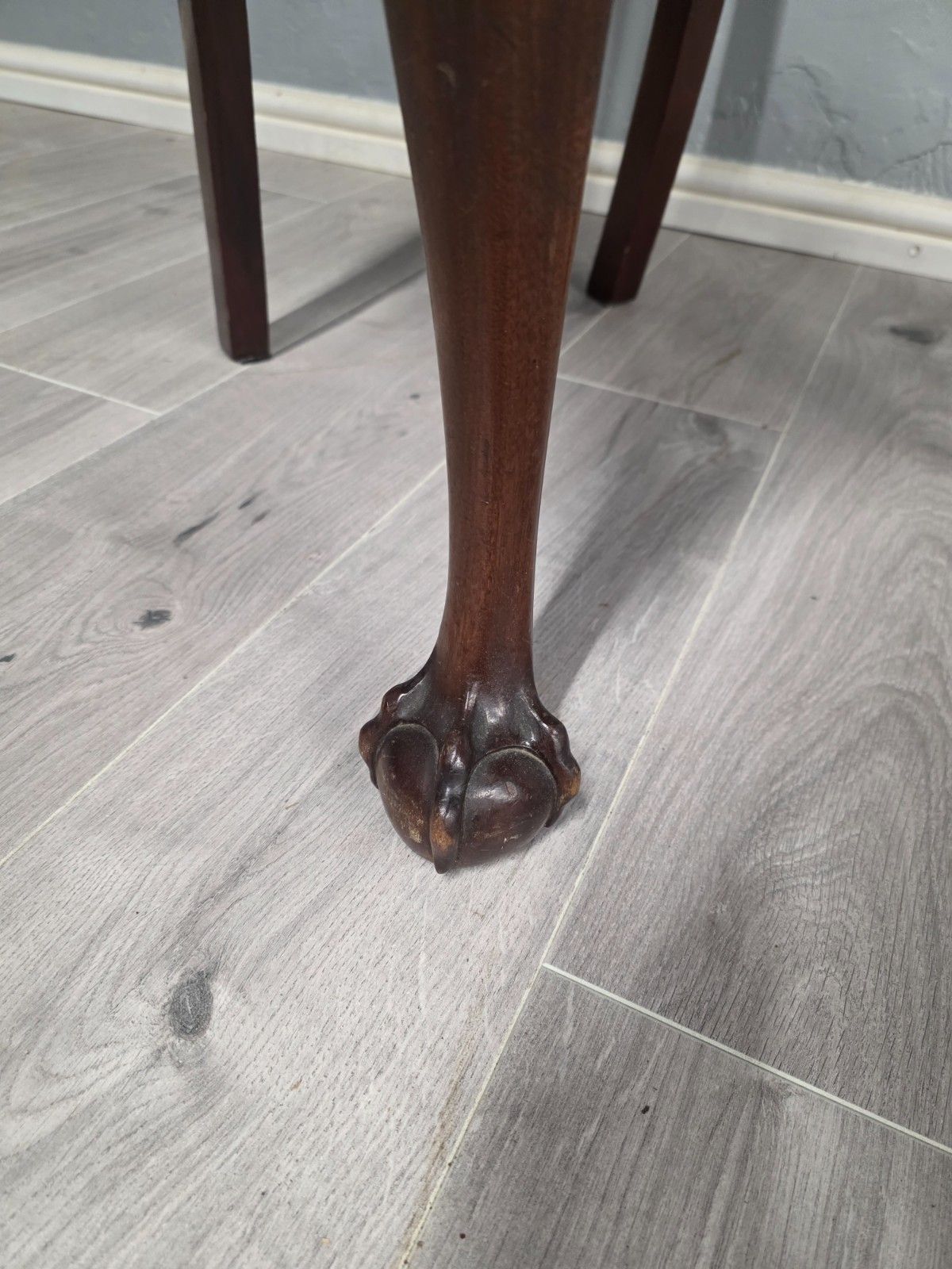 Furniture Antique Set Of 6 Mahogany Chippendale Style Dining Chairs photo