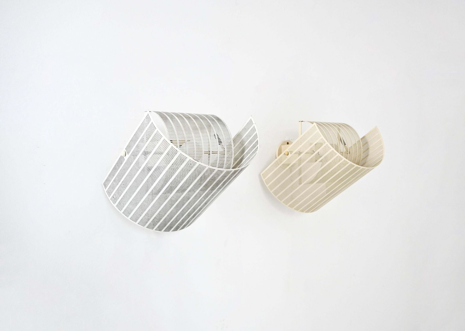 photo for sale Shogun Wall Lamps By Mario Botta For Artemide, 1980s, Set Of 2