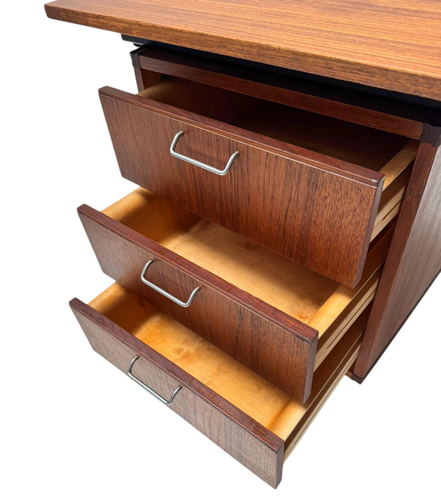 Mid Century Modern Made To Measure Desk By Cees Braakman For Pastoe, 1960s photo vintage