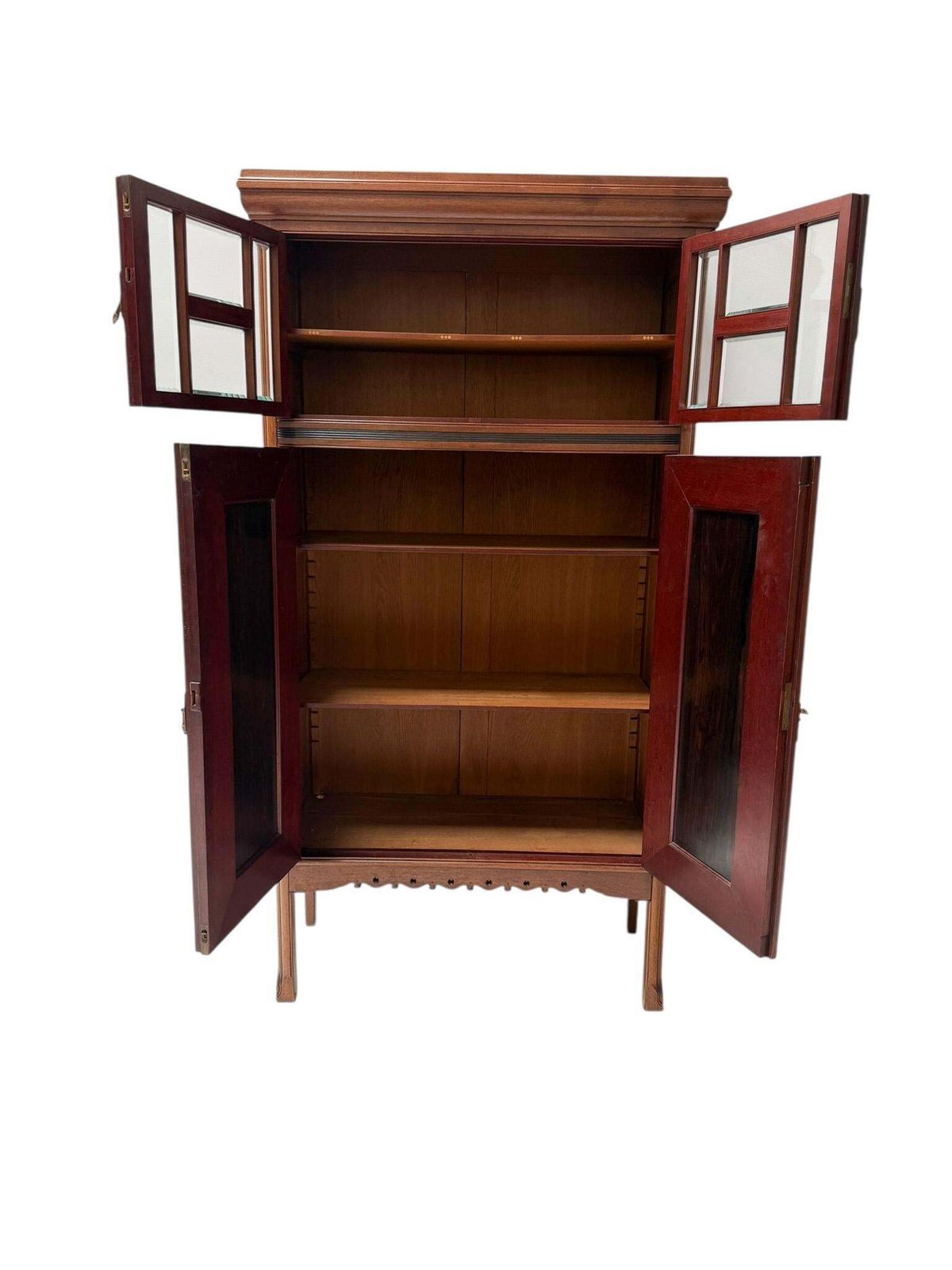 Arts & Crafts Cupboard By Kees Oosschot For J.B. Hillen Amsterdam, 1900s photo vinterior