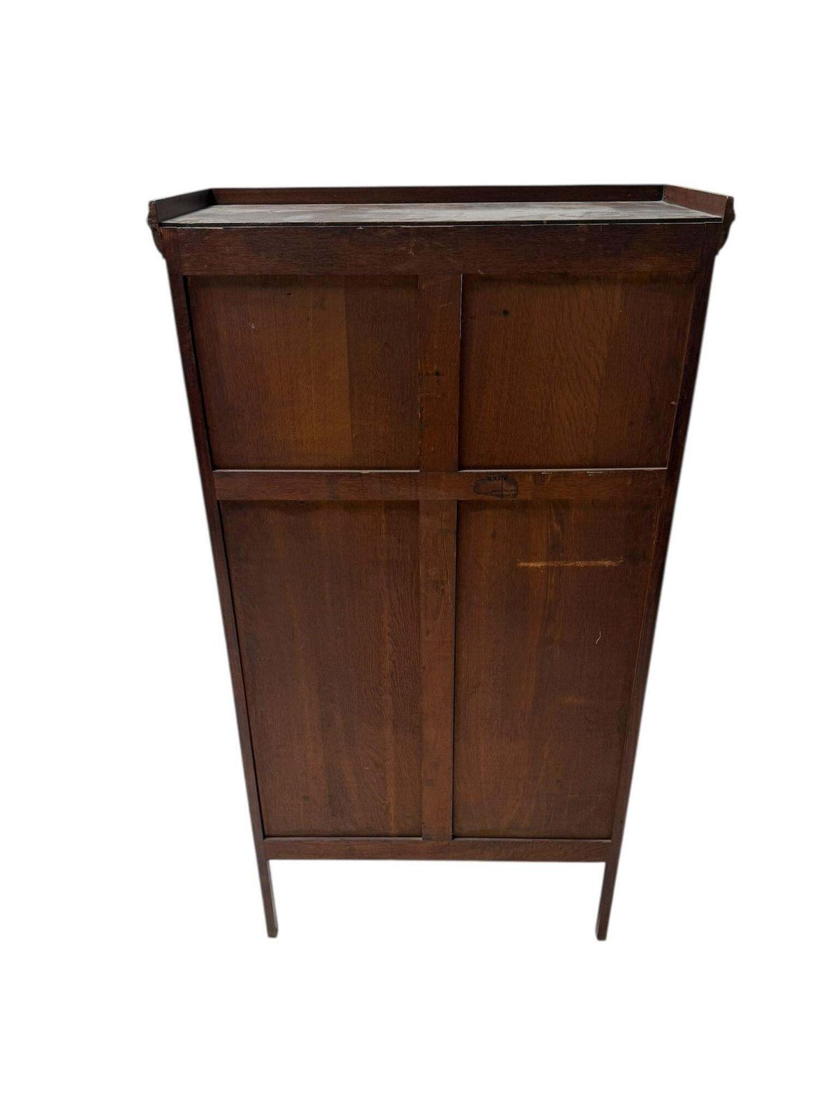 Arts & Crafts Cupboard By Kees Oosschot For J.B. Hillen Amsterdam, 1900s photo vintage