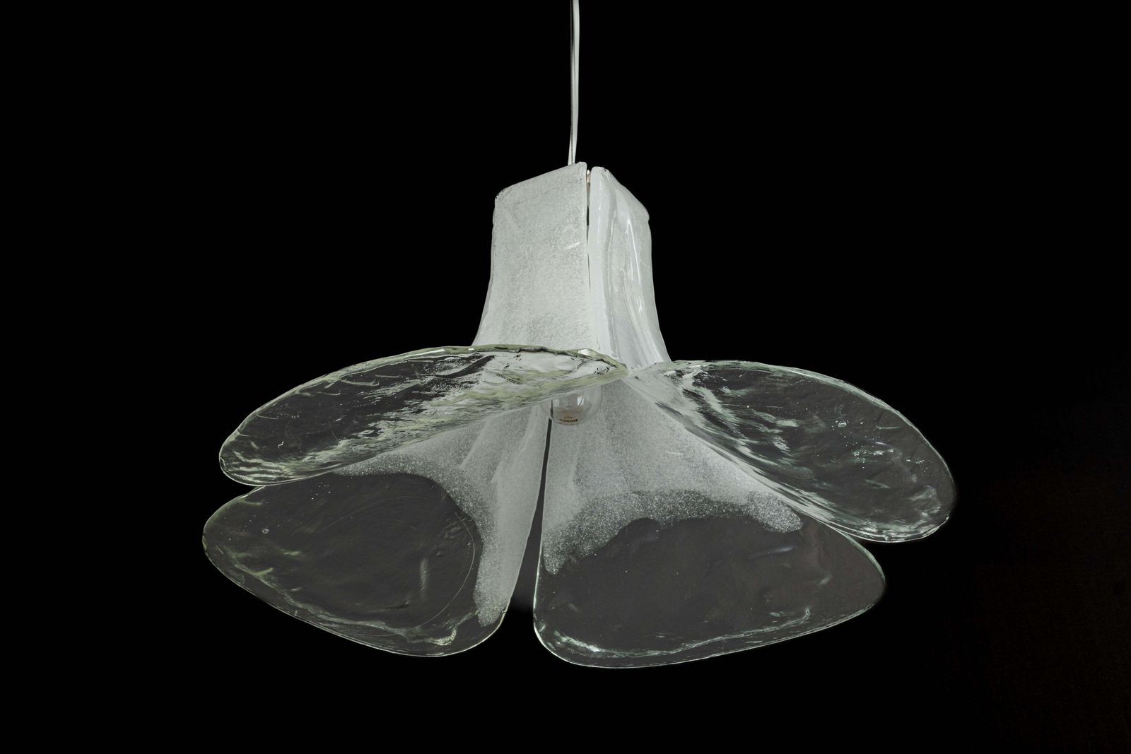 photo for sale 1 Of 2 Stunning Murano Pendant Light Designed By Carlo Nason For Kalmar, 1970s