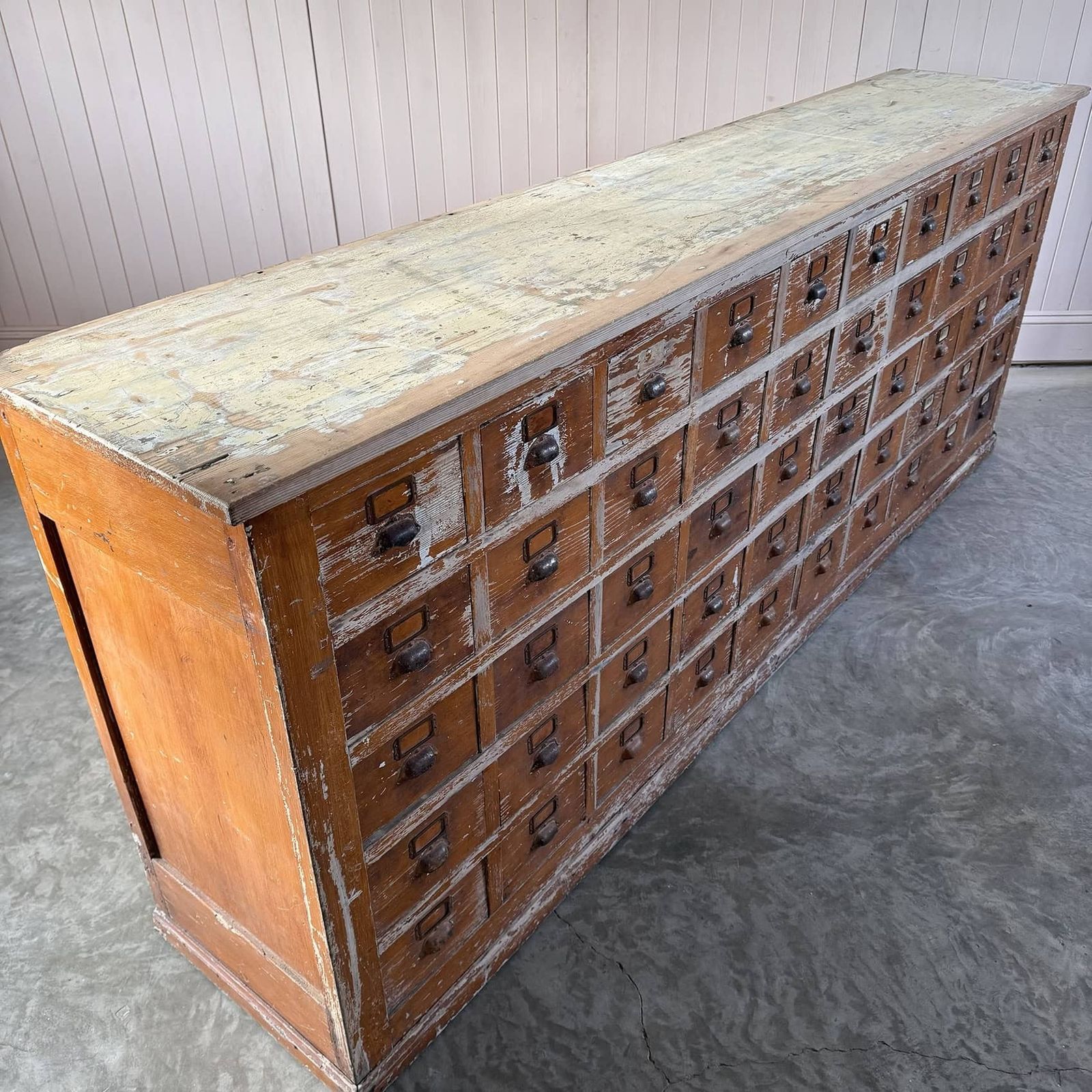 photo for sale 1930’s Industrial Bank Of Drawers