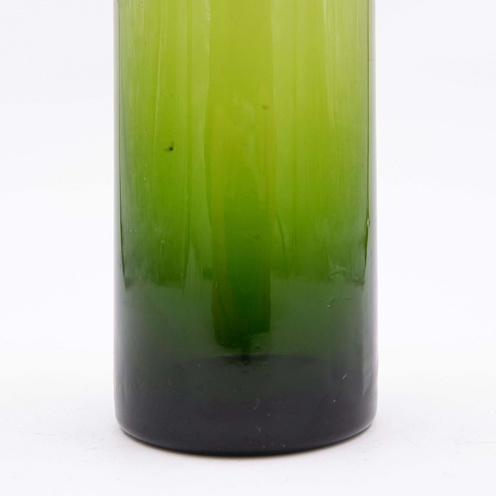 photo furniture Mid Century Green Glass Vase / Bottle Nanny Still Style
