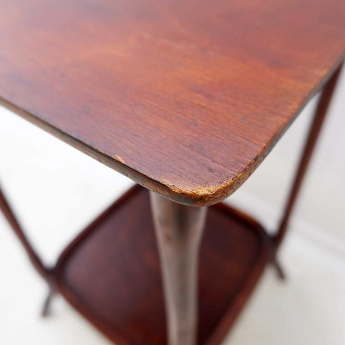 Art Nouveau Bentwood Side Table No. 960 By J&J Kohn   1920s photo for sale