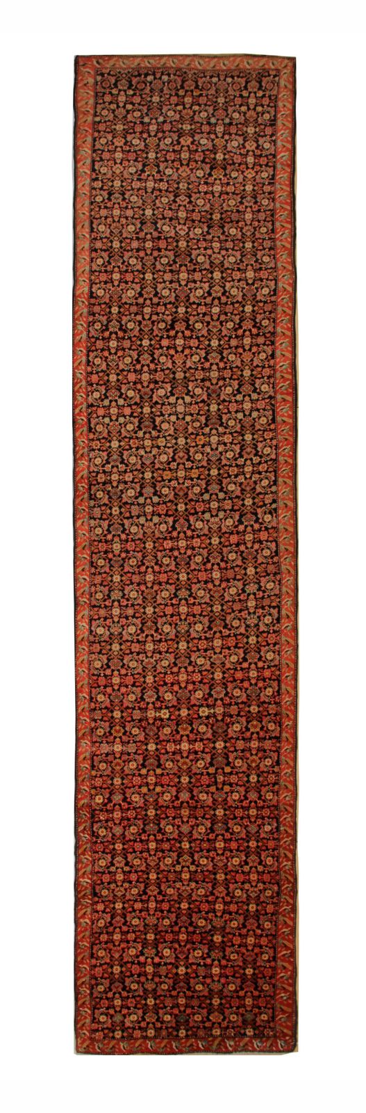 Pair Of Rare Antique Runner Rug Caucasian Wool Carpet photo for sale