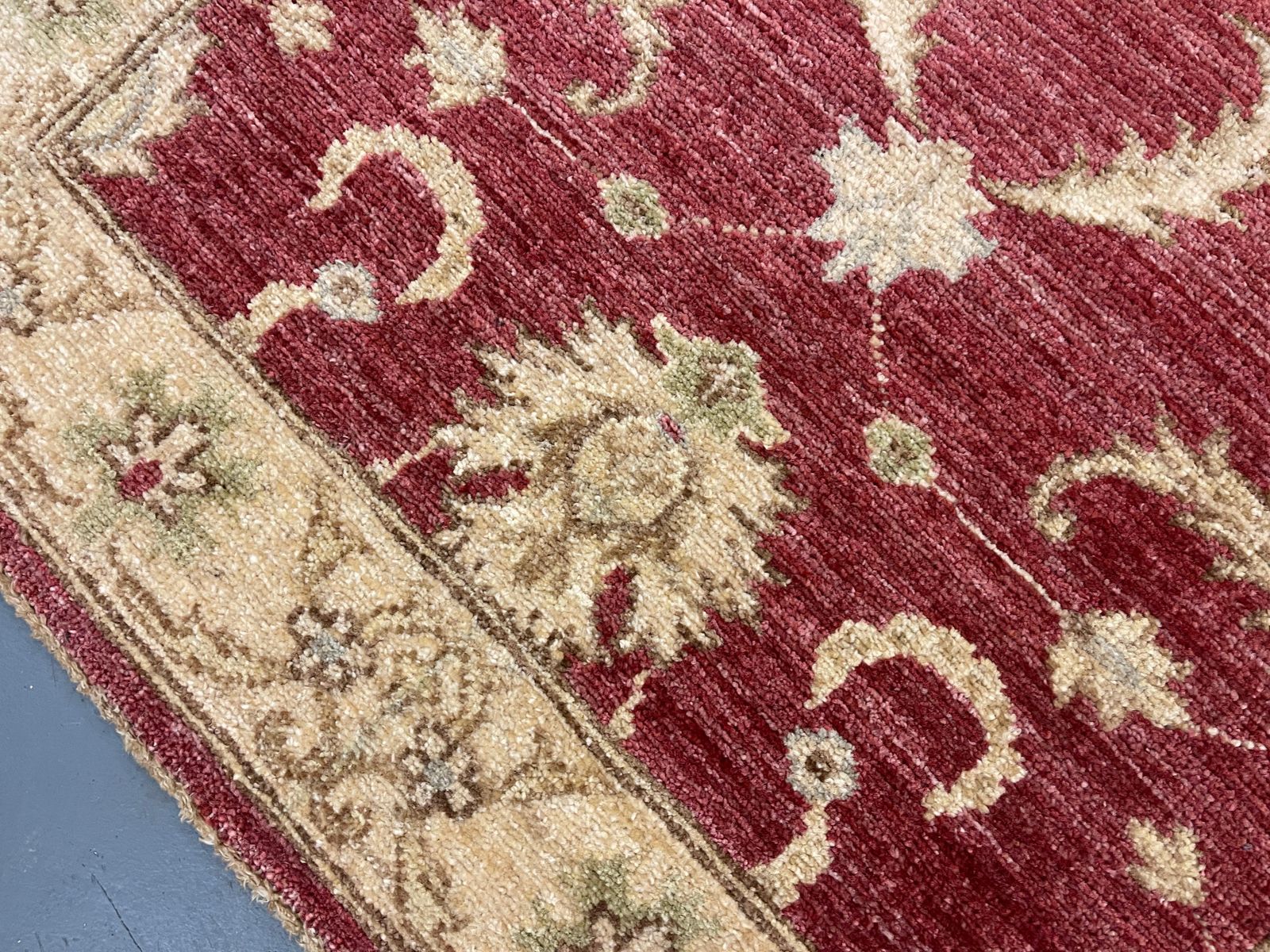 Tapis de couloir traditionnel rouge bordeaux, tapis de couloir en laine Burgundy, décoration intérieure photo buy