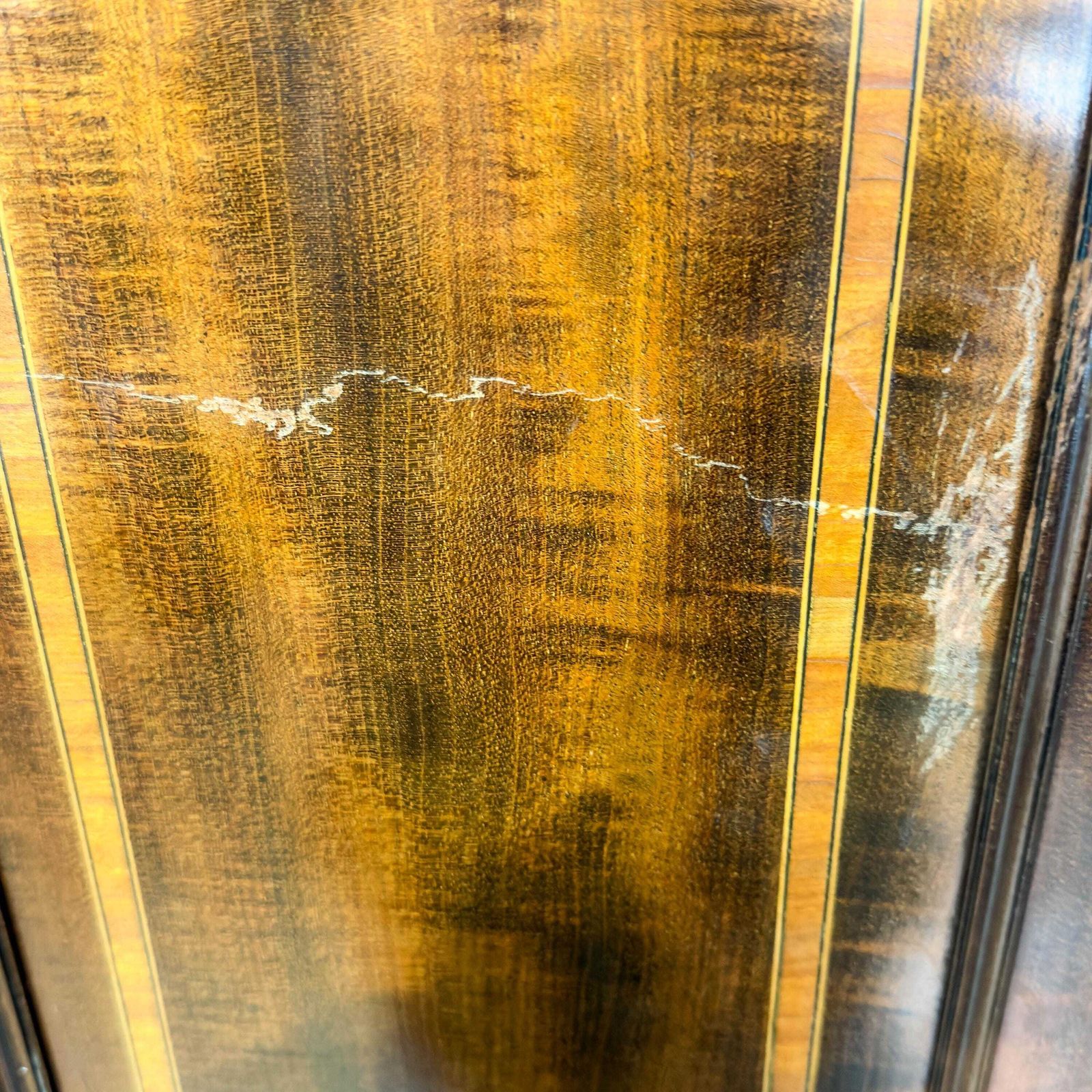695.0 Antique Edwardian Mahogany Mirrored Wardrobe | Antique Wardrobe | Storage Cupboard | Antique Storage | Vintage Furniture photo