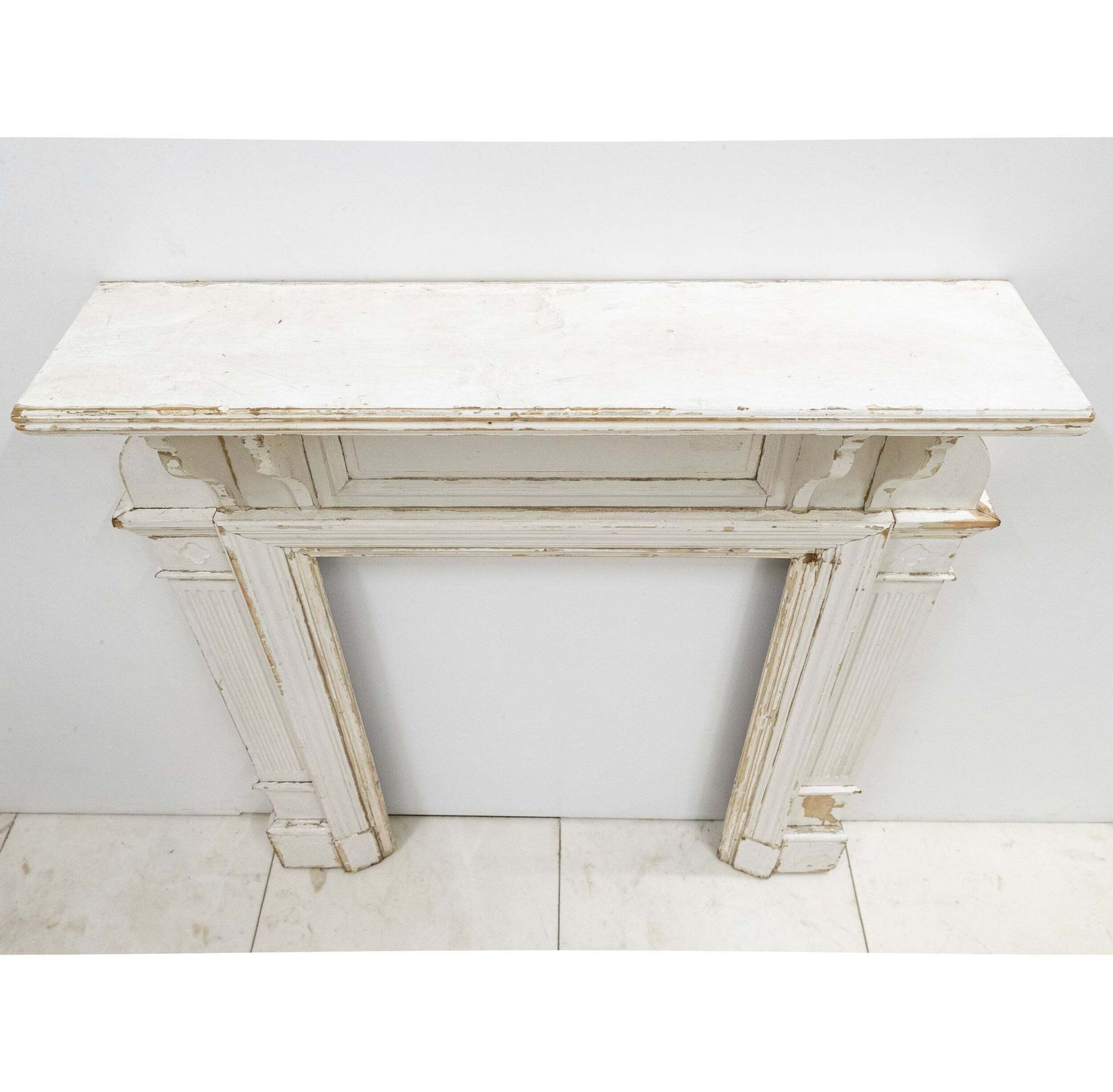 Antique Wooden Fireplace Surround photo Home Fixtures