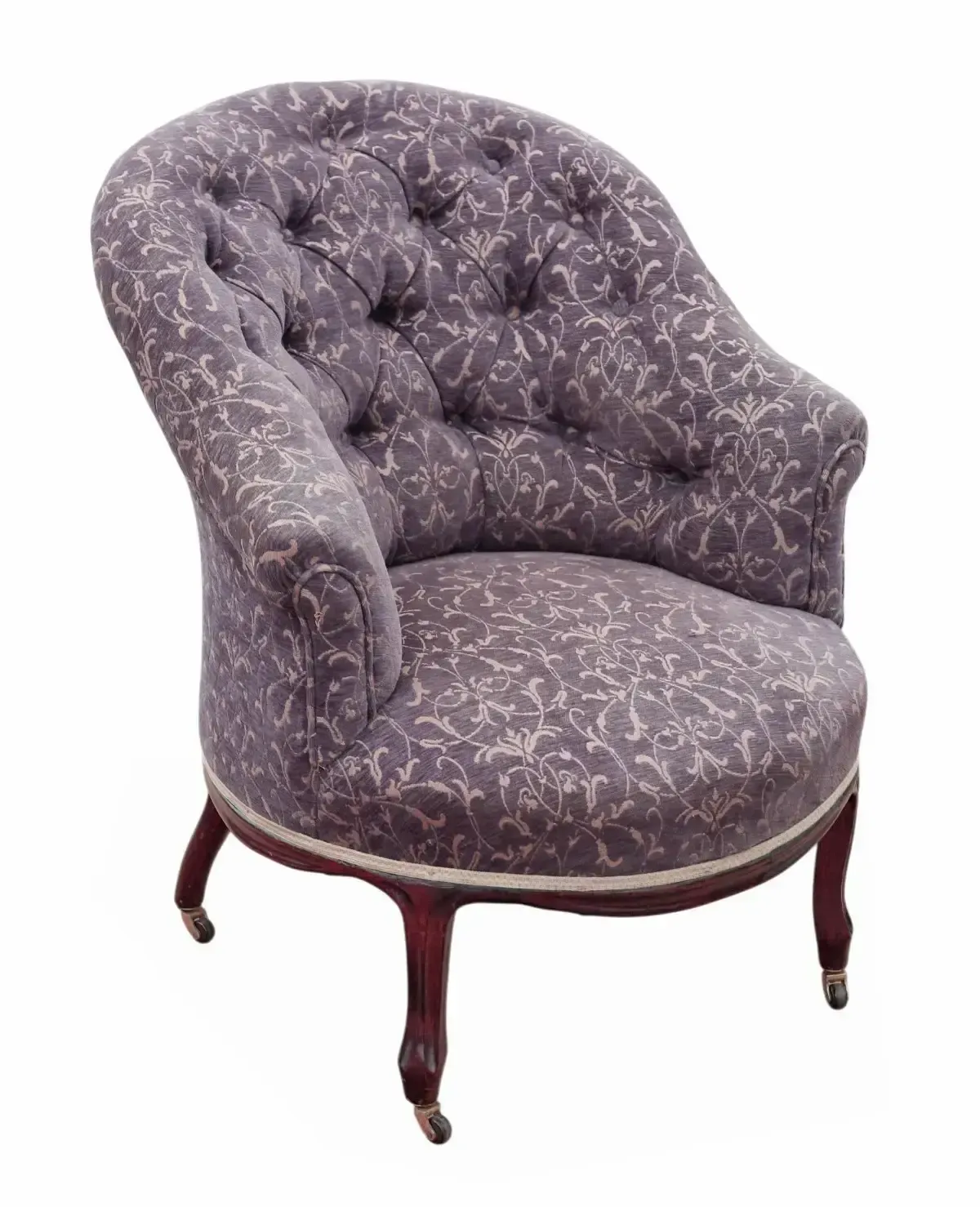 Antique 19th Century Victorian Ladies Tub Bedroom Chair – Fine Quality photo furniture