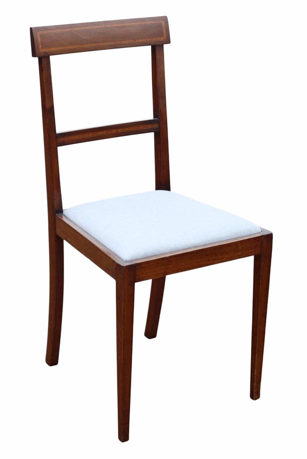 Antique C.1905 Fine Quality Set Of 8 (6 + 2) Edwardian / Art Nouveau Dining Chairs photo 3497.0