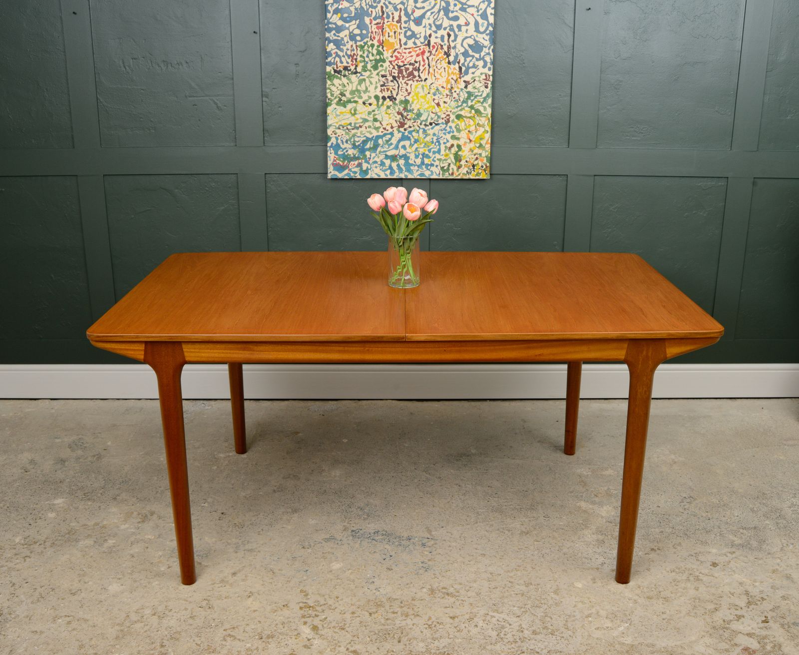 McIntosh T3 Extending Teak Dining Table   7.7 Foot photo Furniture