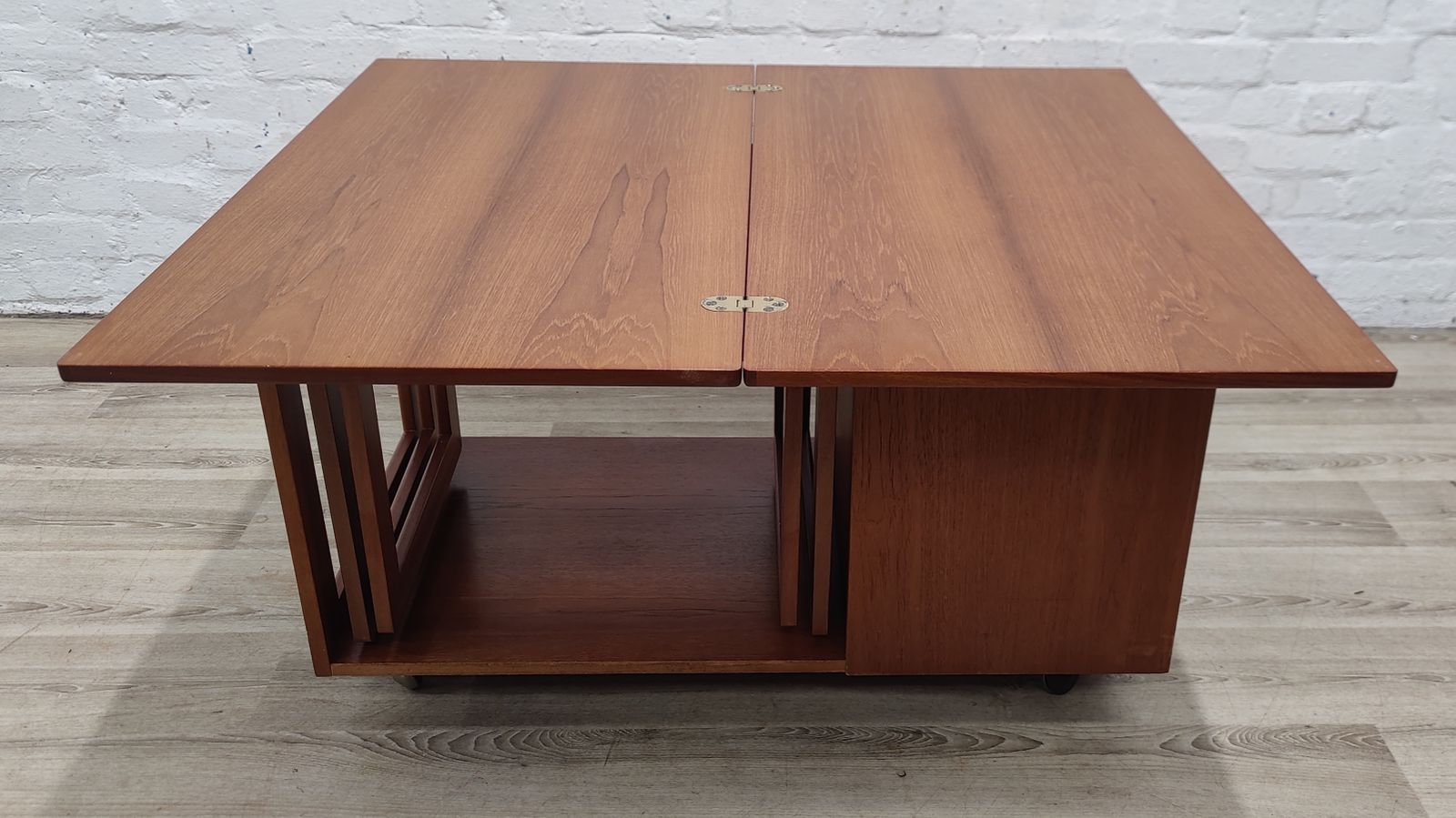 Mid Century Tristor Metamorphic Teak Nest Of Tables By McIntosh photo 150.0