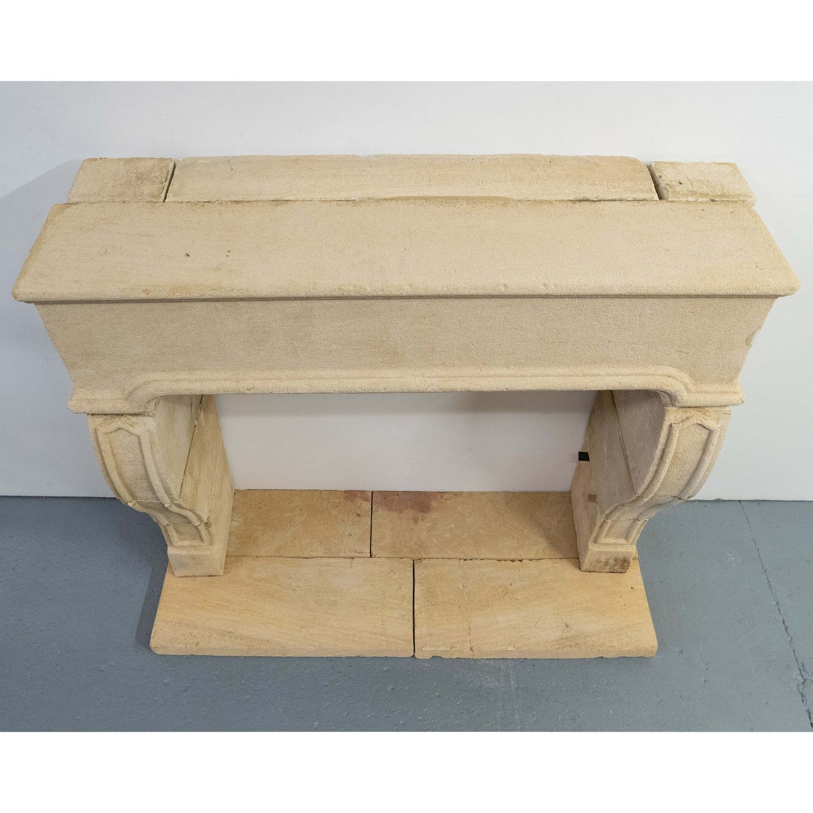 photo buy Reclaimed French Provincial Architectural Stone Surround & Hearth