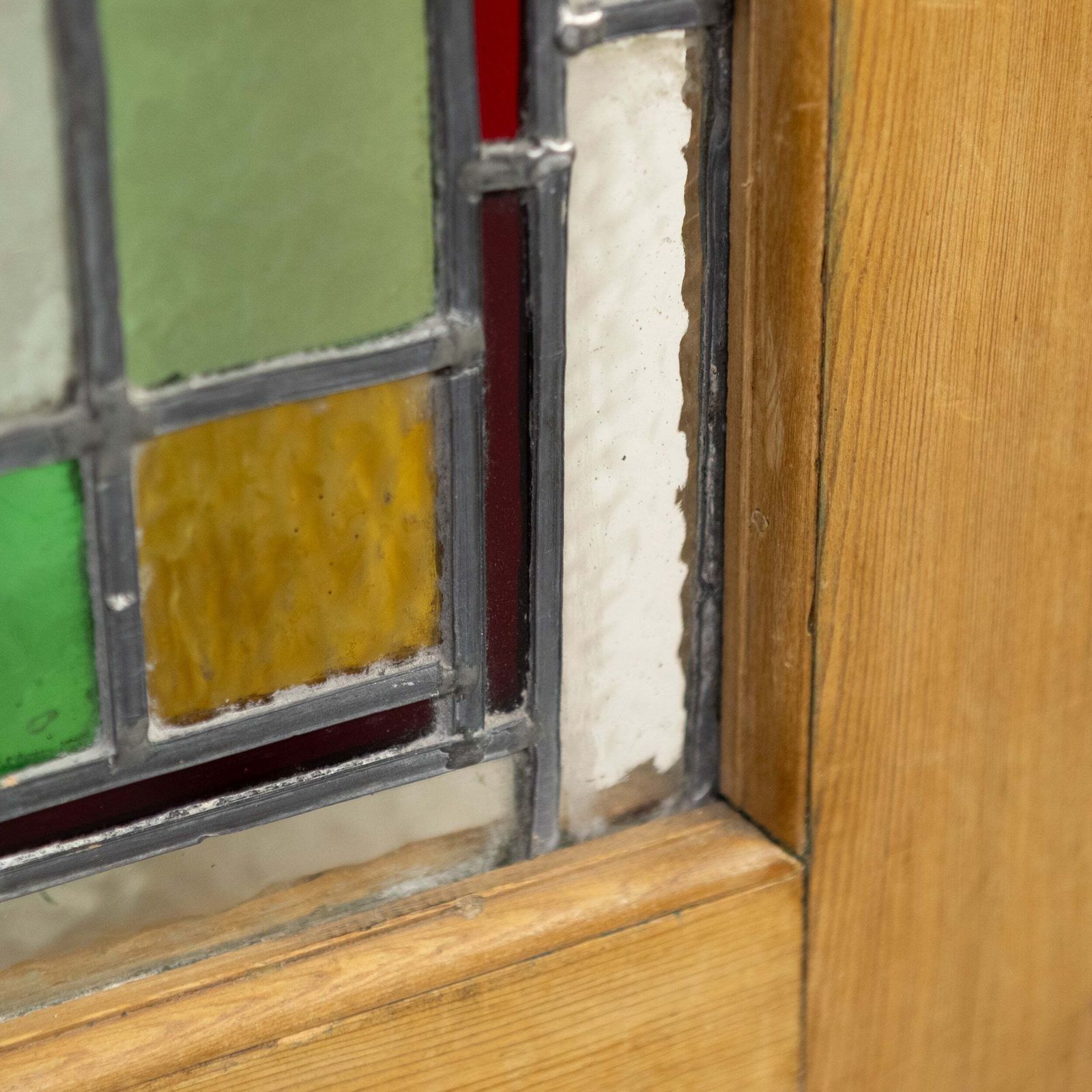 Antique Stained Glass Door   193.5cm X 80.5cm photo vinterior