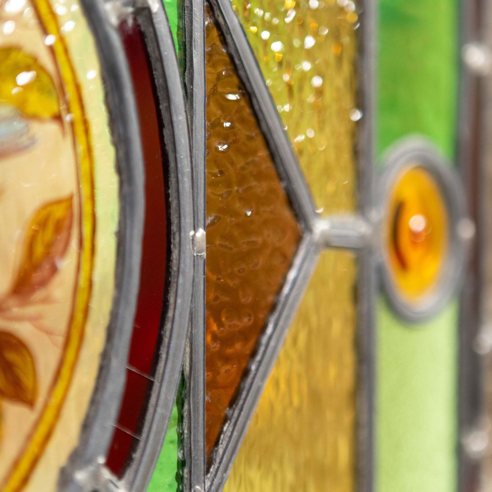 Antique Stained Glass Door   193.5cm X 80.5cm photo buy