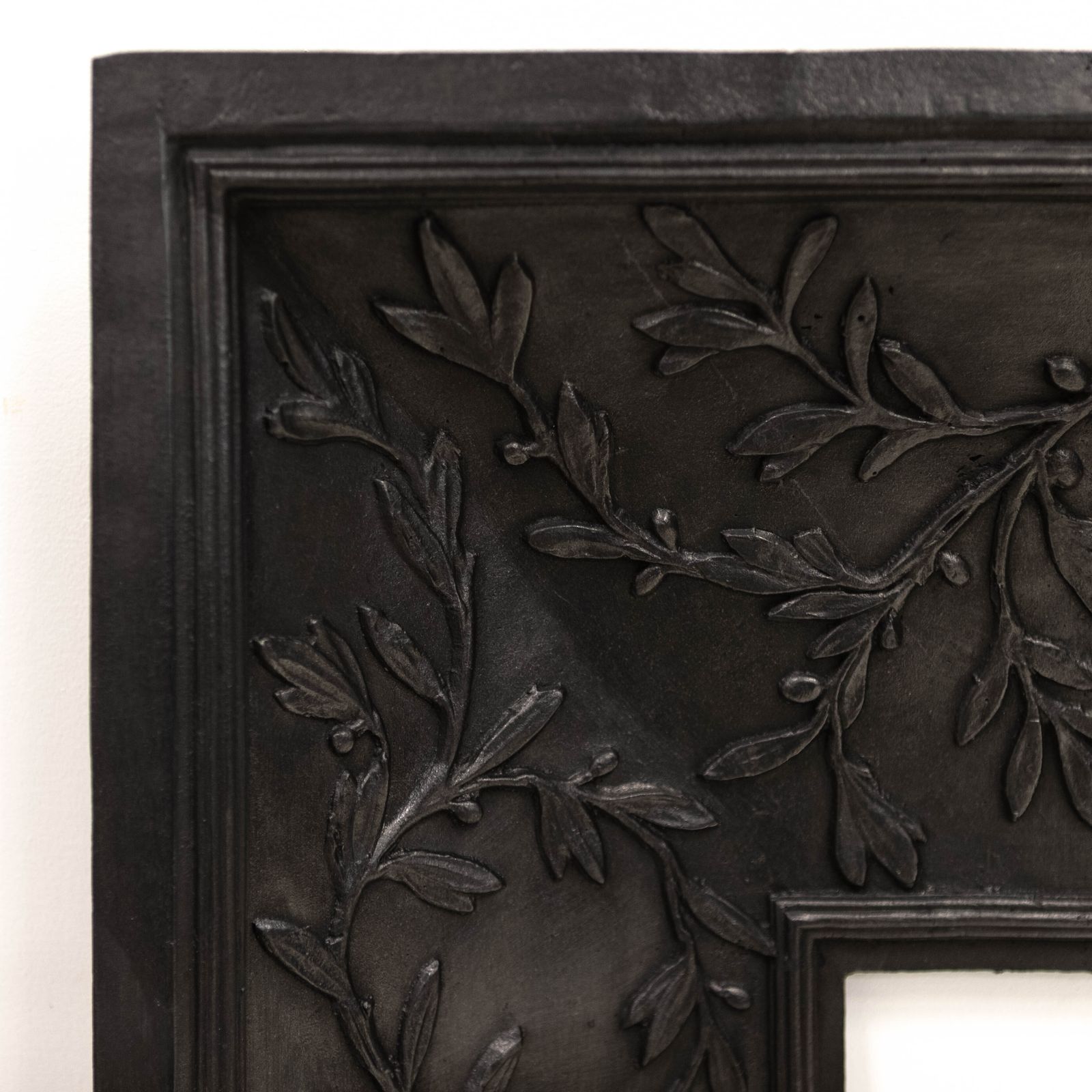 Cast Iron Louis XVI Style Fireplace Insert photo for sale