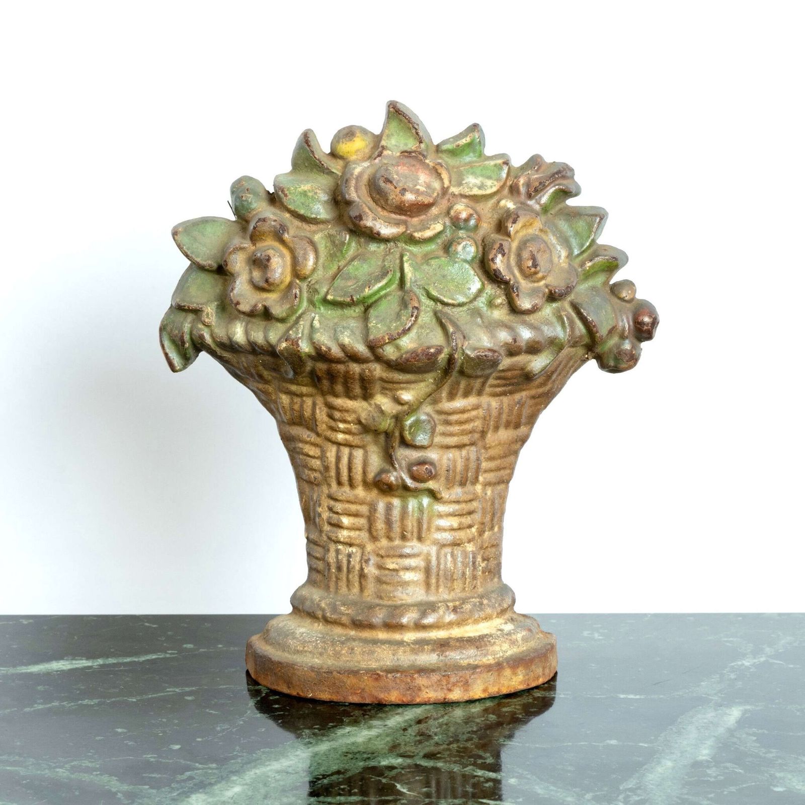 19th Century Floral Door Stop, 1800s