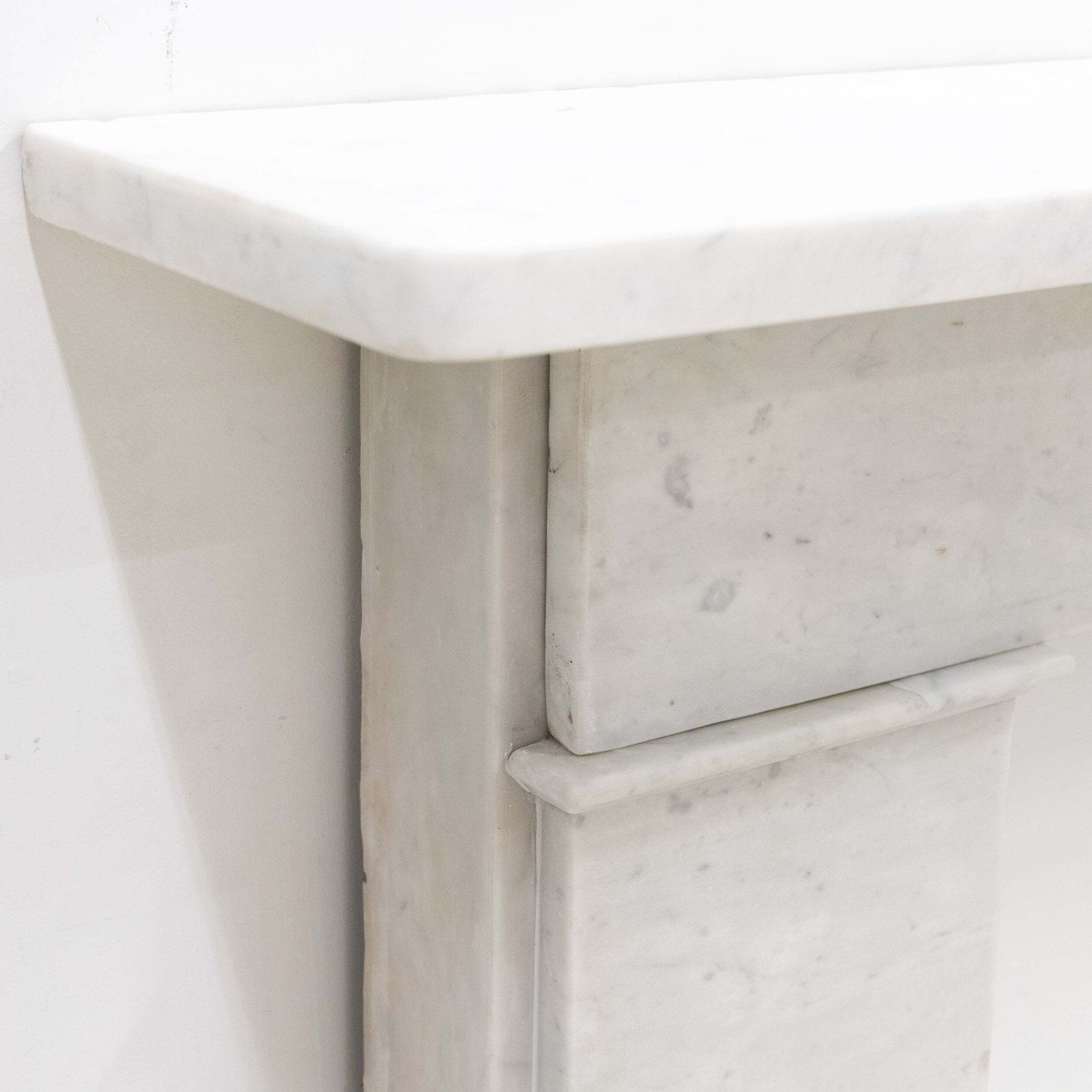 Antique Carrara Marble Late Georgian Fireplace Surround photo 2600.0