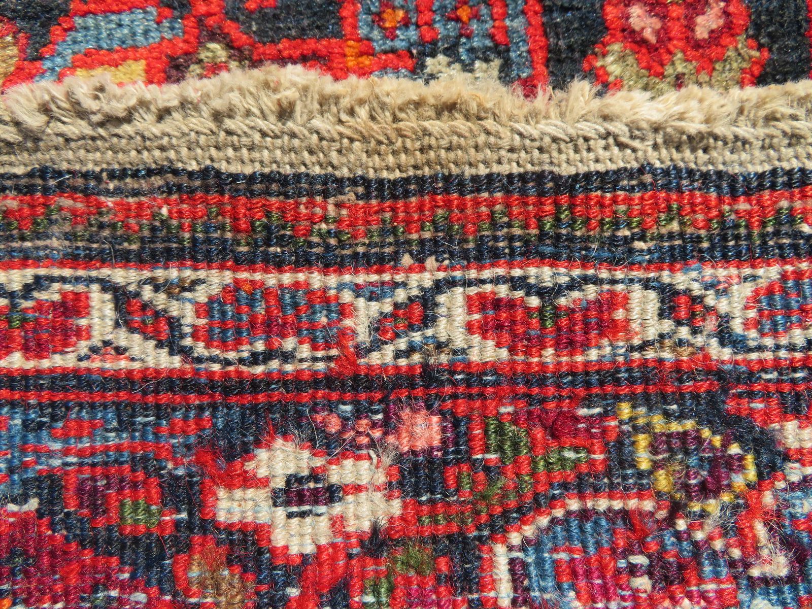 photo buy Fine Antique Rug. 204cm X 130cm