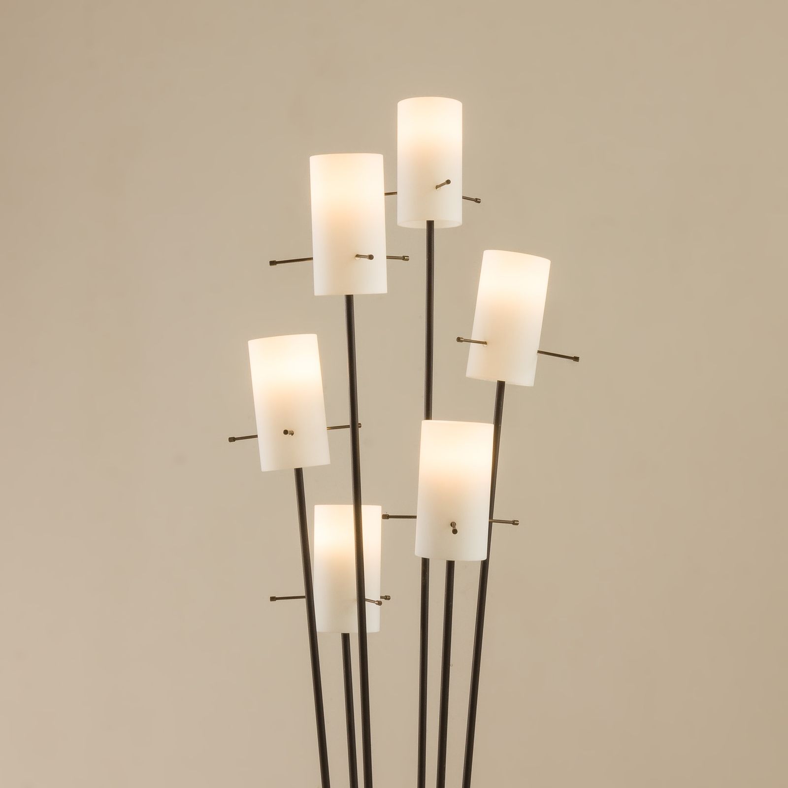 Italian Mid Century Floor Lamp Attr. To Stilnovo, 1960s photo for sale