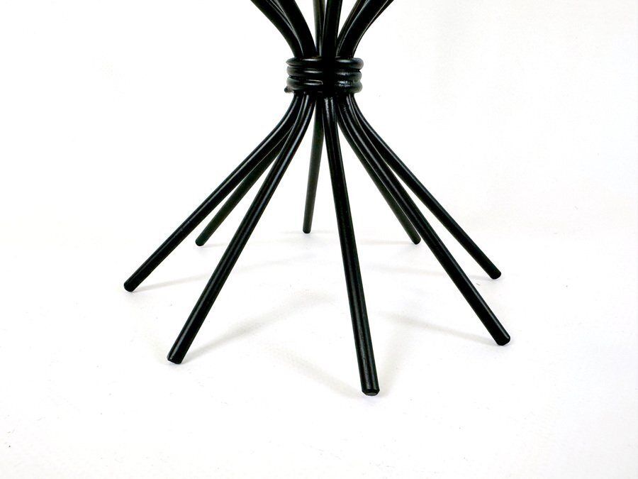 Danish Teak And String Candleholder From Lüthje, 1960s photo buy