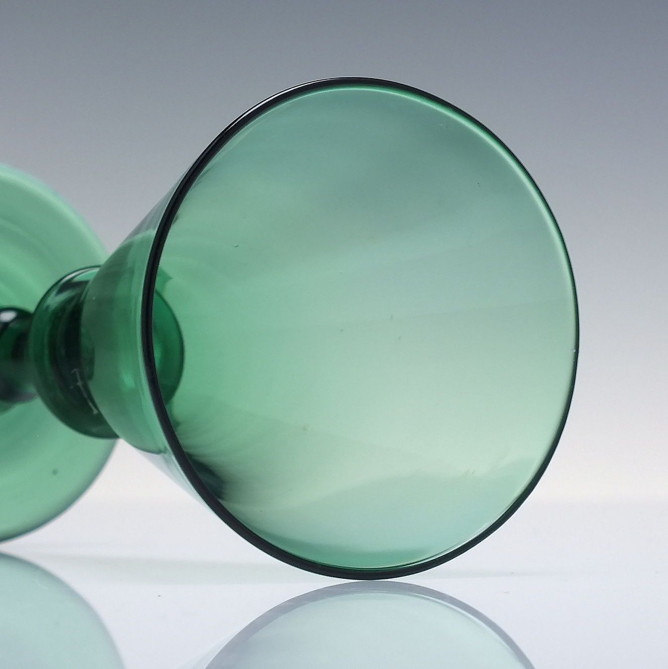 Georgian Regency Green Wine Glass C1810 photo 70.0